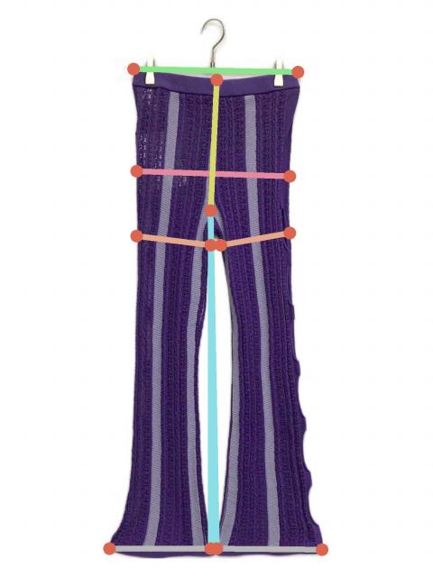 新品タグ付　leinwande　egg  knit  パープル 新品タグ付 leinwande egg knit パープル 【公式通販】