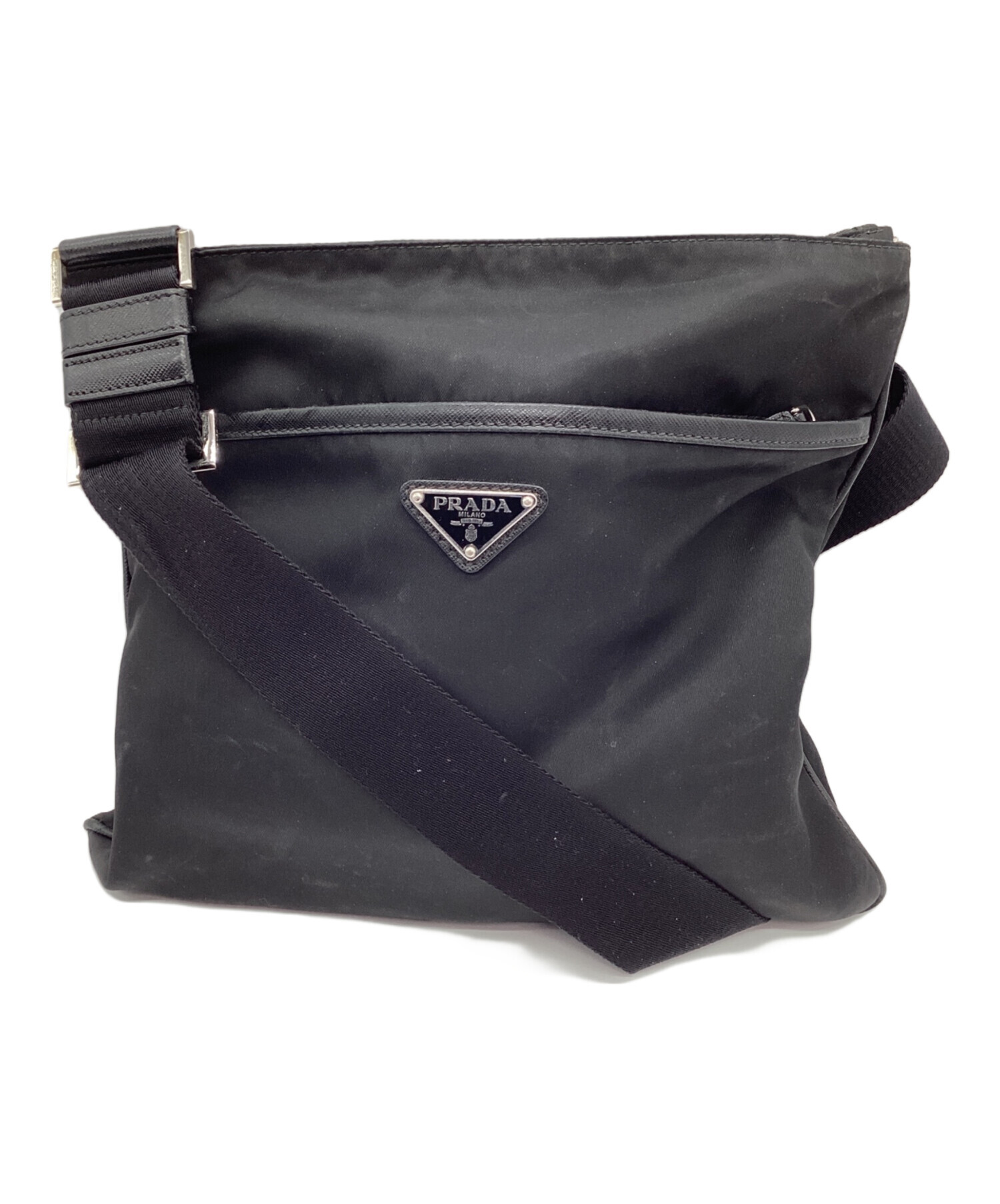 中古・古着通販】PRADA (プラダ) ショルダーバッグ ブラック｜ブランド