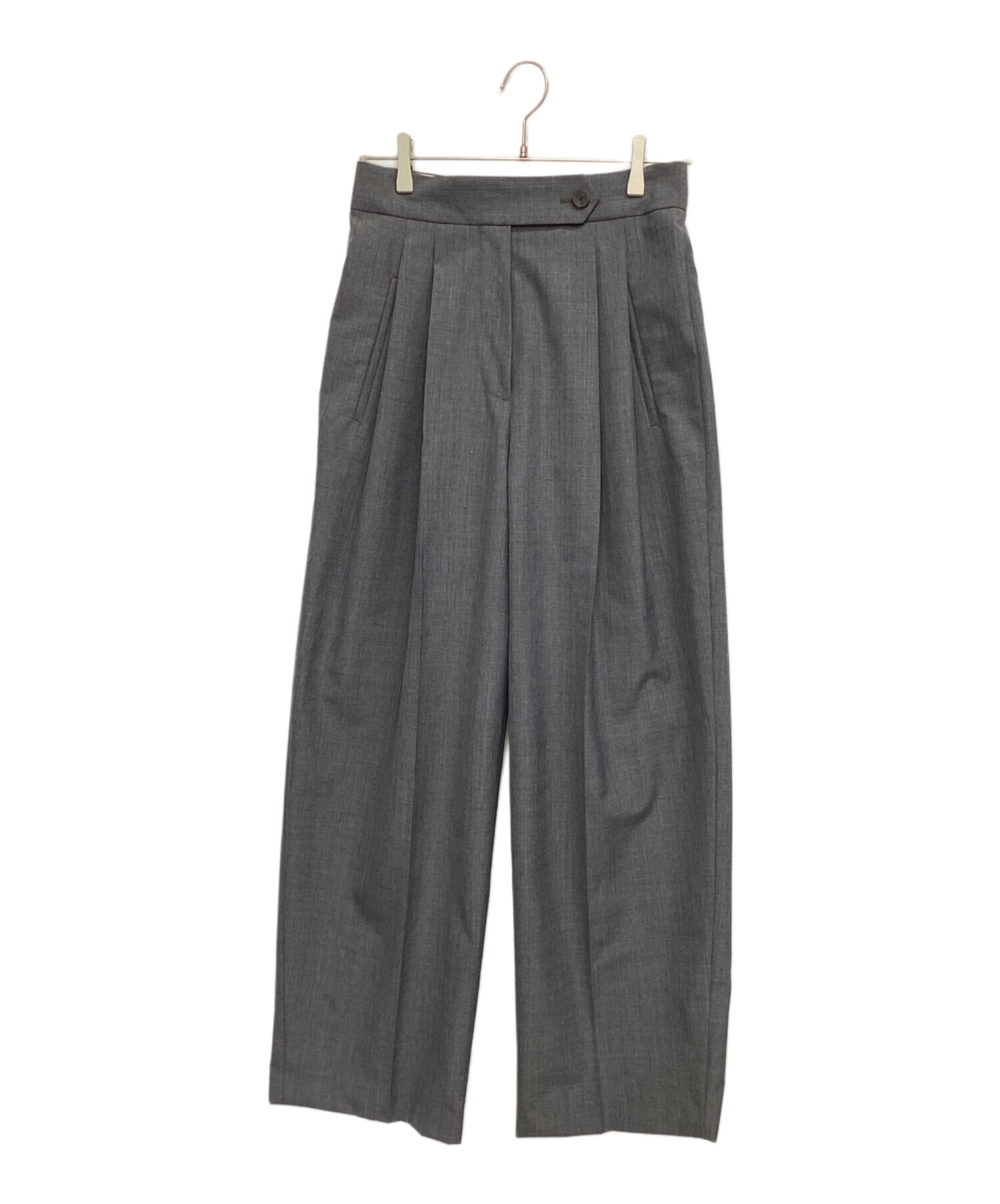 中古・古着通販】conte (コンテ) パンツ グレー サイズ:38 未使用品