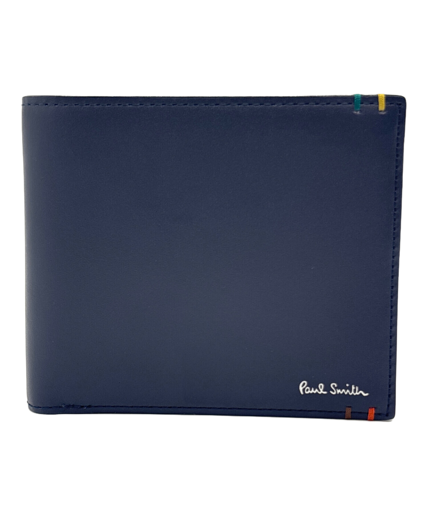 中古・古着通販】Paul Smith (ポールスミス) 2つ折り財布 ネイビー
