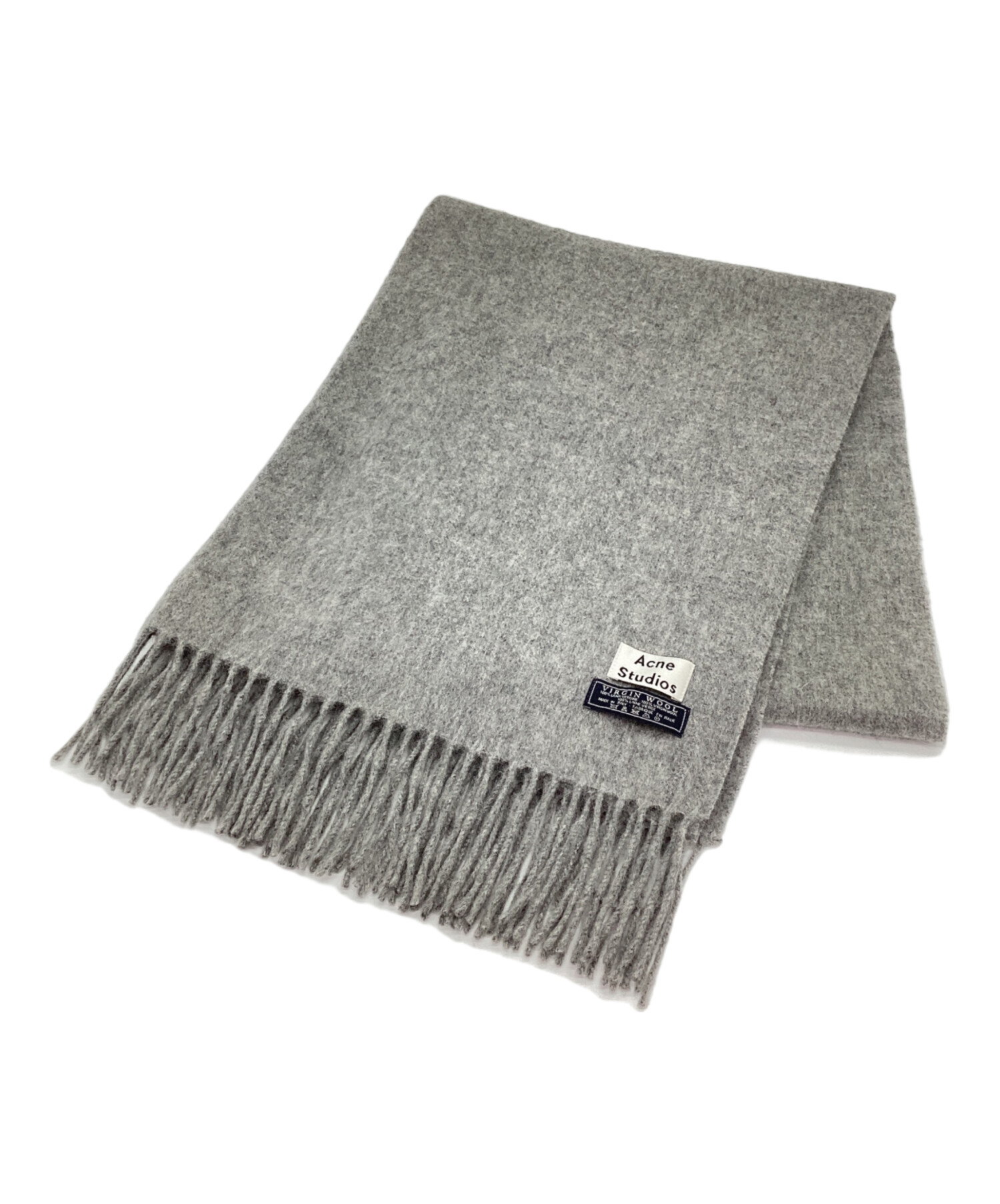 ④BEGG＆CO EDIFICE マフラー　グレー　新品未使用　スコットランド 中古・古着通販】ACNE STUDIOS (アクネ ストゥディオズ) マフラー