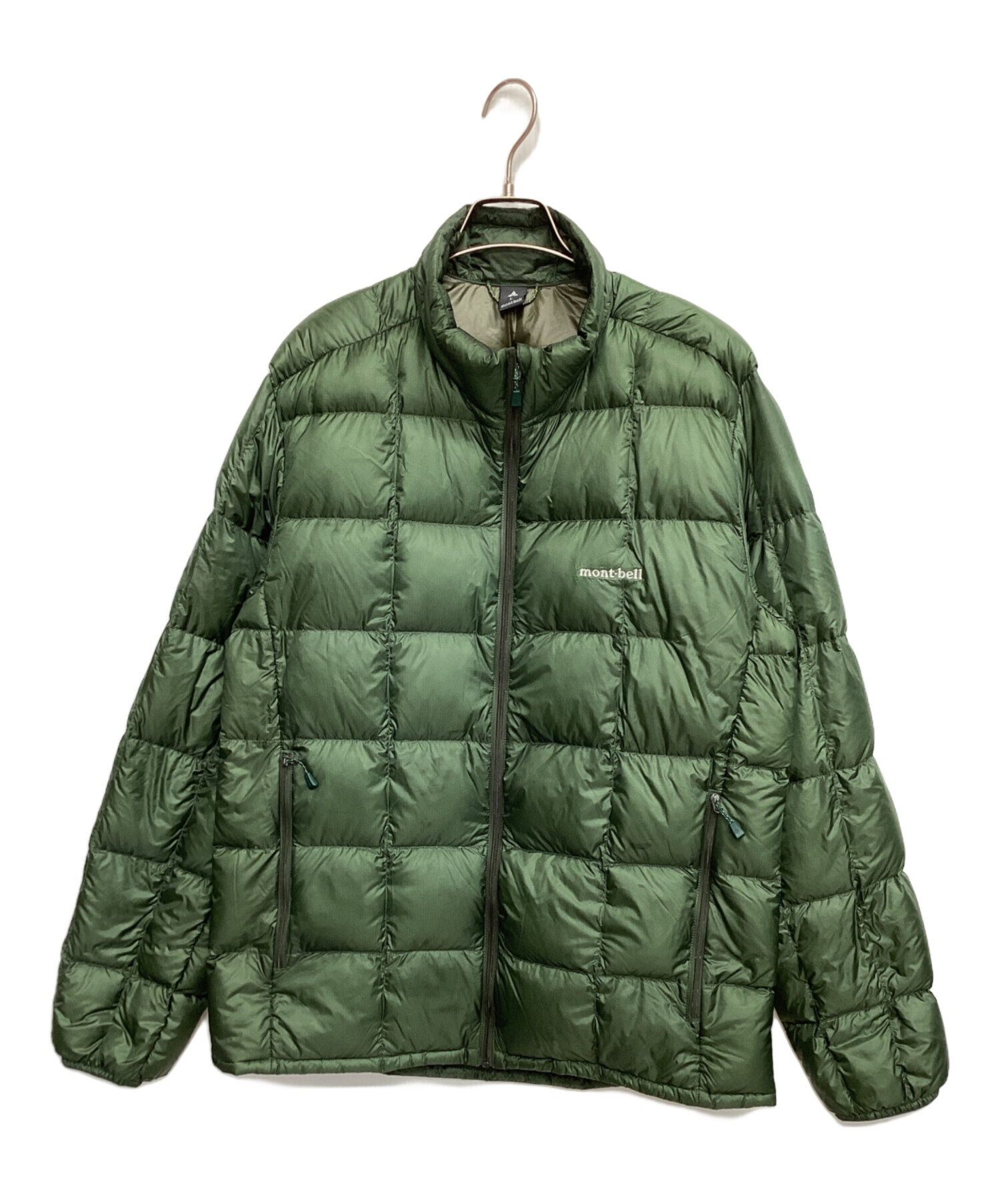 mont-bell Lサイズ ダウンジャケット オリーブグリーン　美品 mont-bell Lサイズ ダウンジャケット オリーブグリーン 美品 【公式通販】