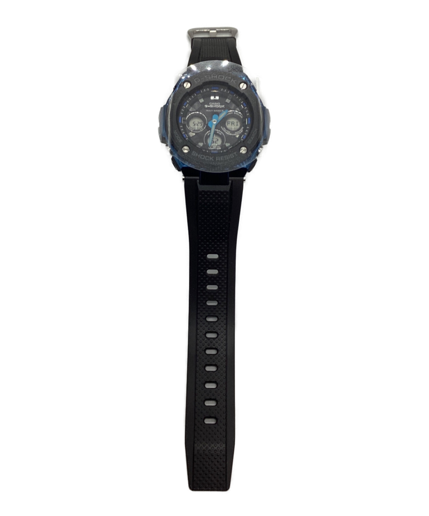 中古・古着通販】CASIO (カシオ) G-SHOCK ブラック×ブルー｜ブランド 