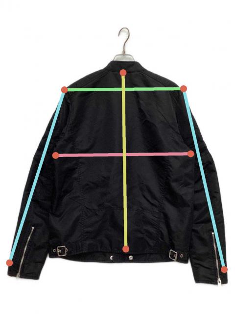 【DIESEL】90s レーシングジャケット シングルライダース Mサイズ 中古・古着通販】DIESEL (ディーゼル) シングルライダースジャケット