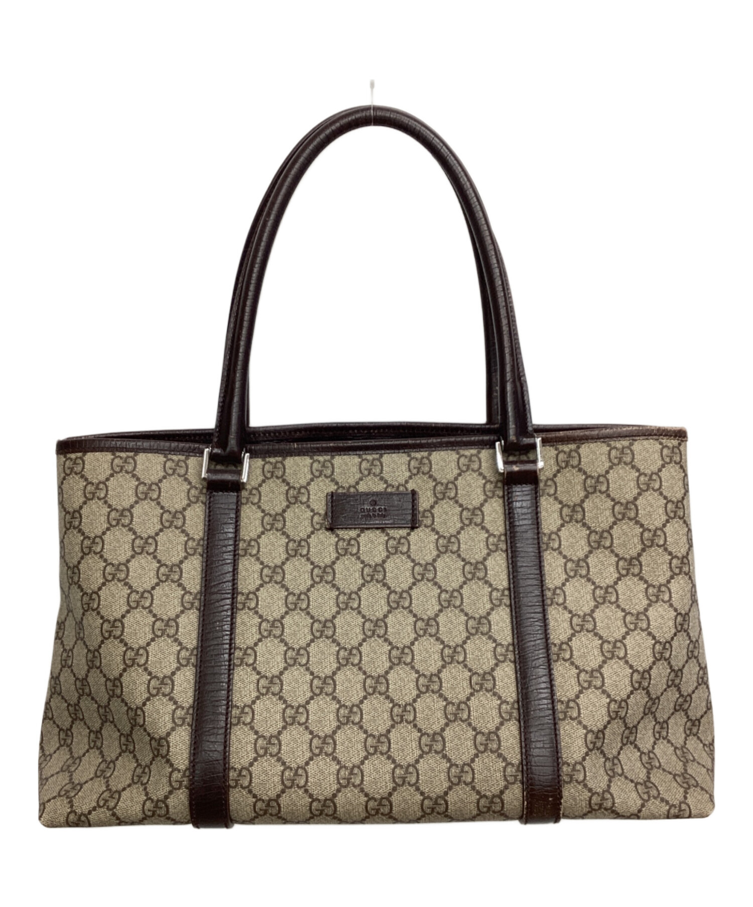 中古・古着通販】GUCCI (グッチ) トートバッグ GGスプリーム ベージュ