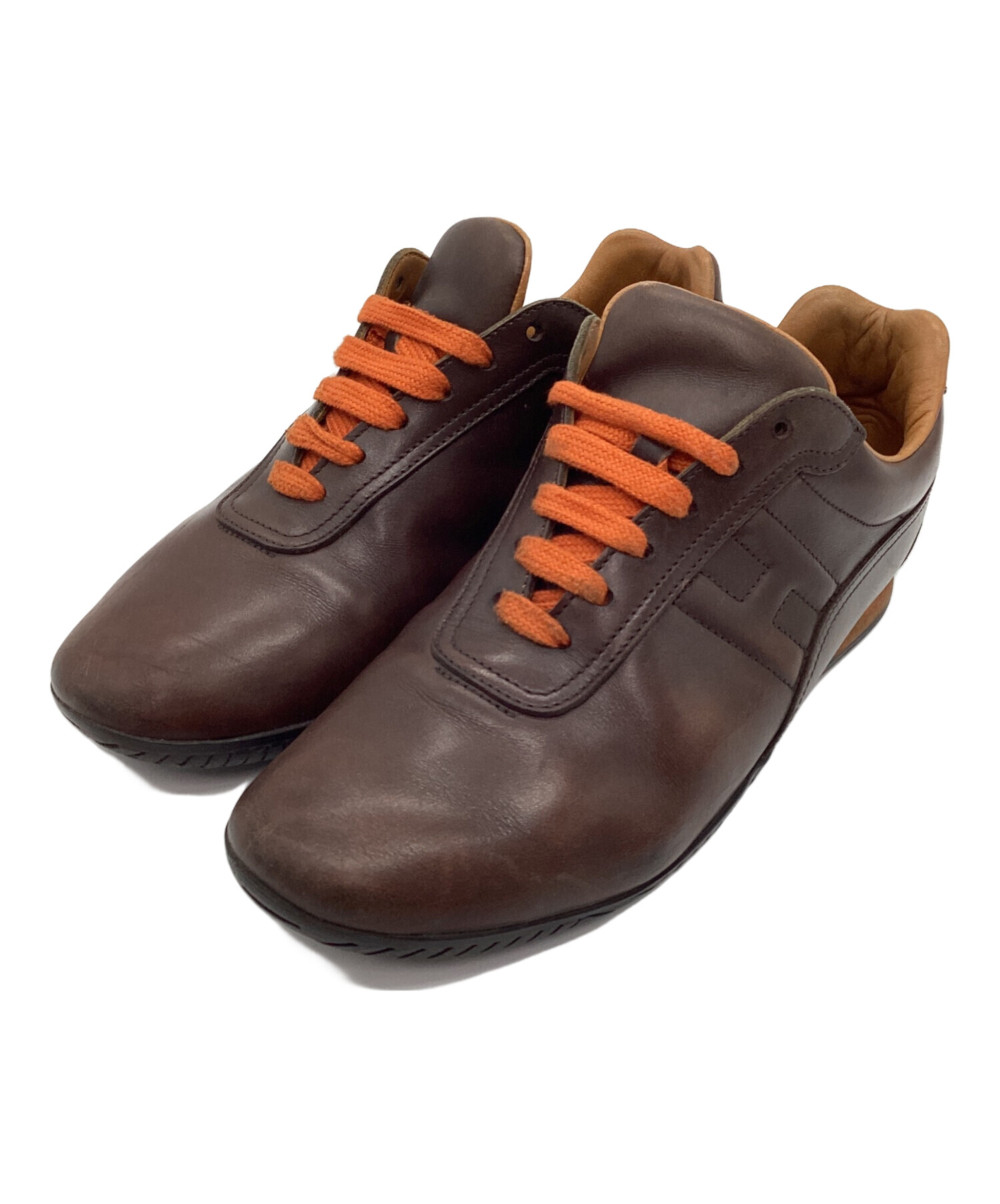HERMES エルメス バレエシューズ/オペラシューズ 23cm 黄 【古着】【中古】【送料無料】 HERMES（エルメス）バレエシューズ/オペラシューズ 黄 サイズ:EU36 1/2