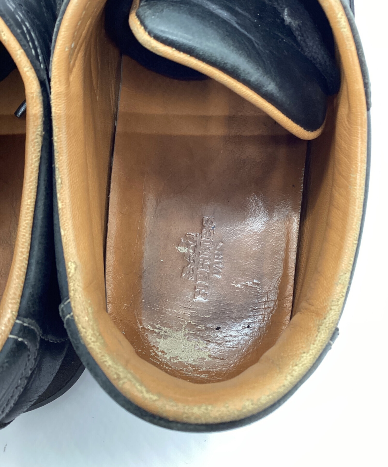 中古・古着通販】HERMES (エルメス) スニーカー クイック ブラック