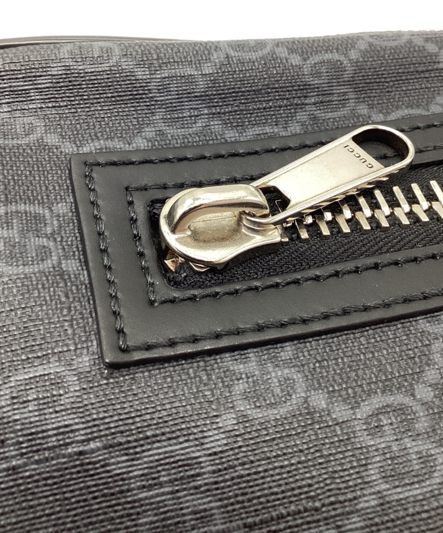 中古・古着通販】GUCCI (グッチ) ベルトバッグ ブラック｜ブランド