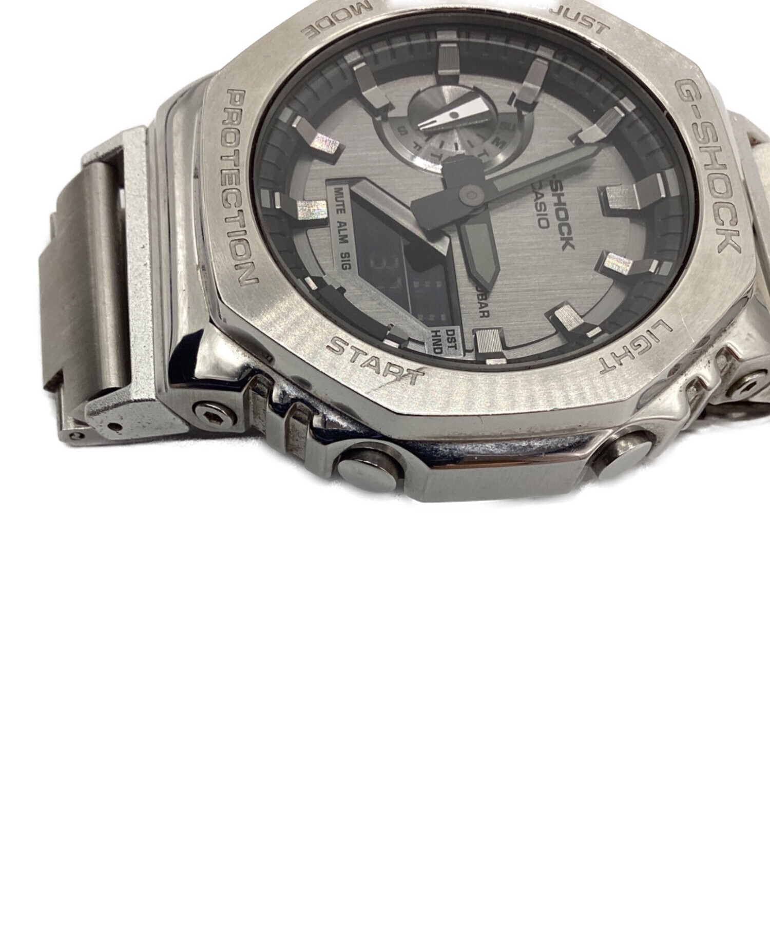 中古・古着通販】CASIO (カシオ) 腕時計 シルバー｜ブランド・古着通販