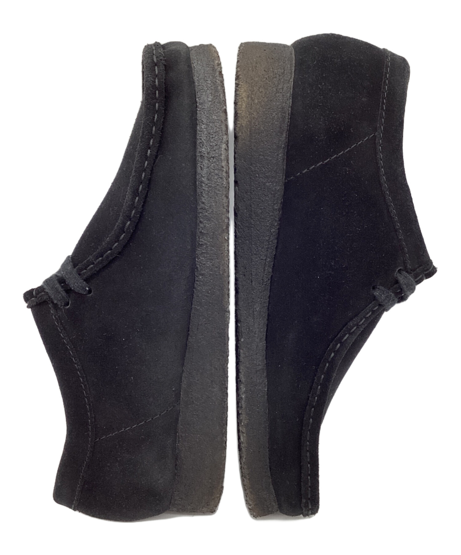 中古・古着通販】CLARKS (クラークス) ワラビーシューズ ブラック