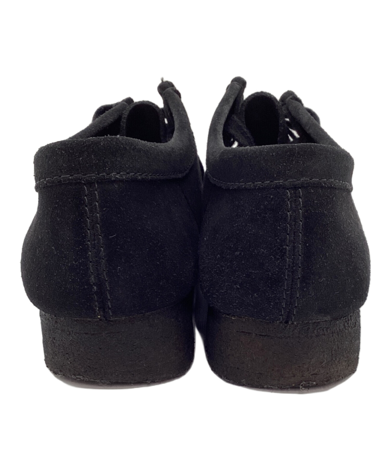 中古・古着通販】CLARKS (クラークス) ワラビーシューズ ブラック