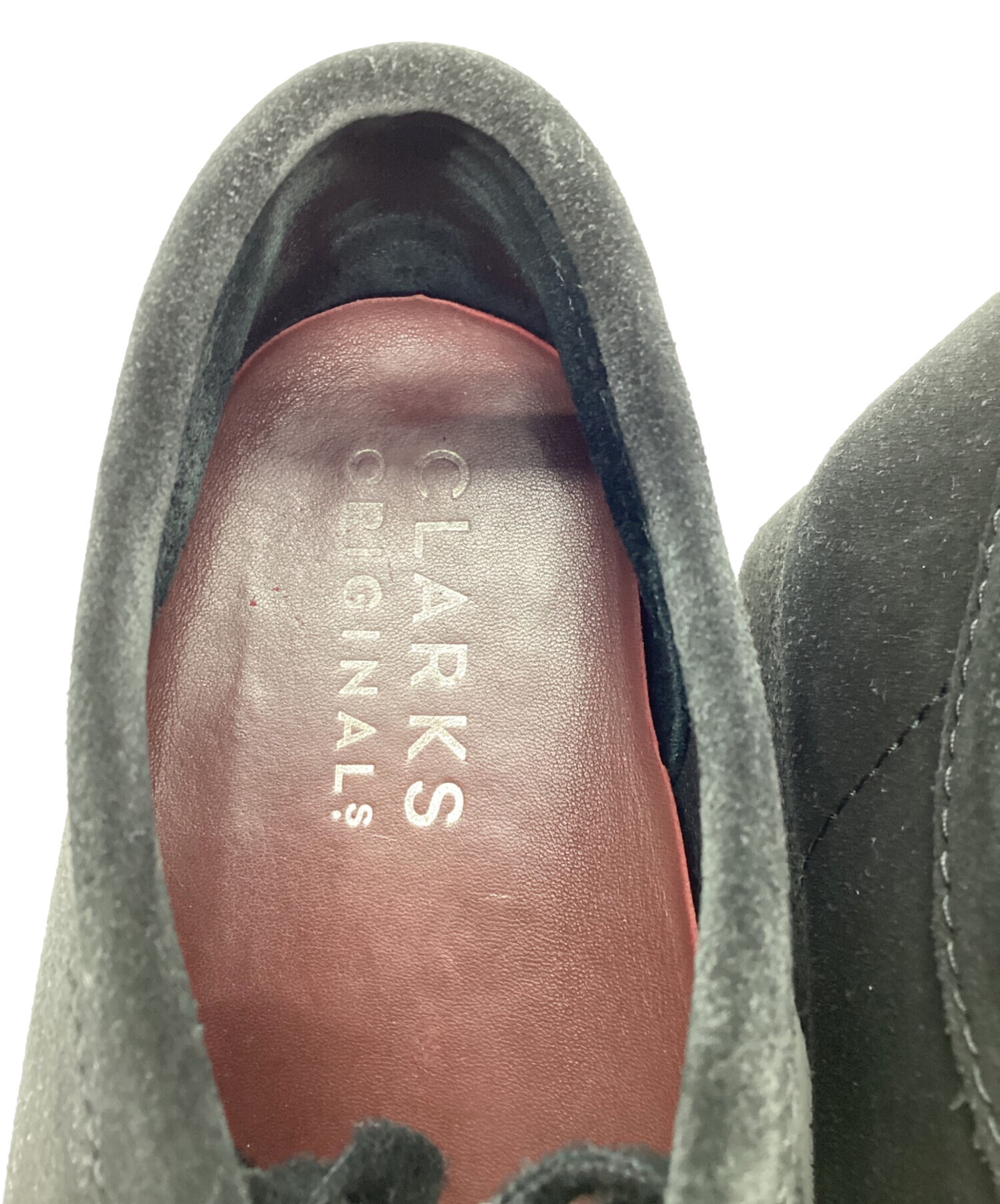 中古・古着通販】CLARKS (クラークス) ワラビーシューズ ブラック