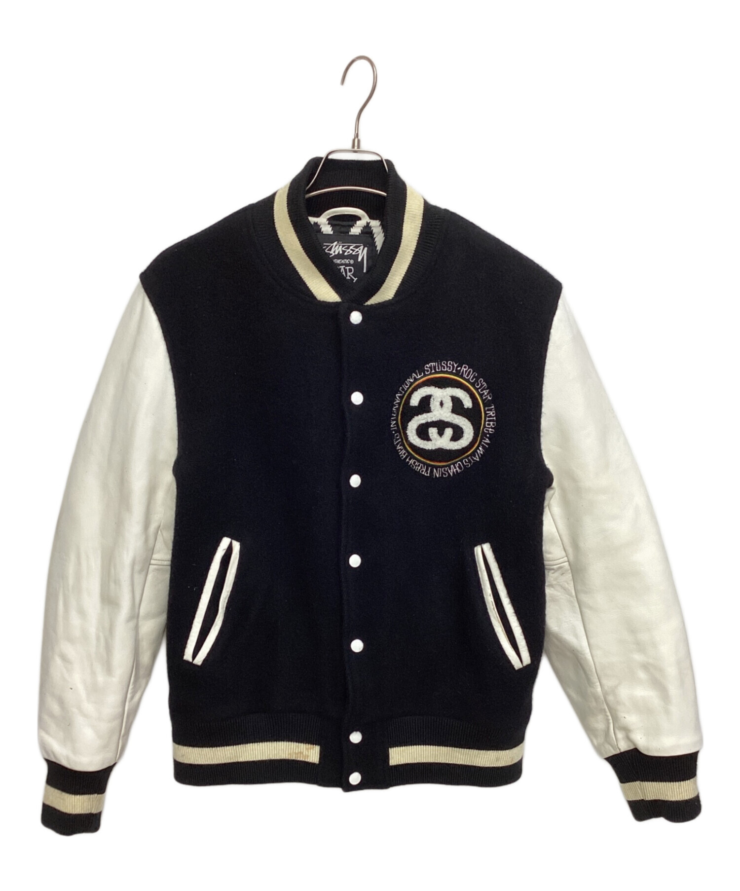 も*こ様 Stüssy Rocstar スタジャン 中古・古着通販】stussy (ステューシー) ROC STAR (ロックスター