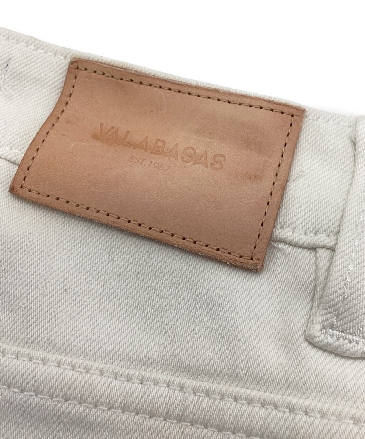 中古・古着通販】VALABASAS (バラバサス) スキニーデニムパンツ