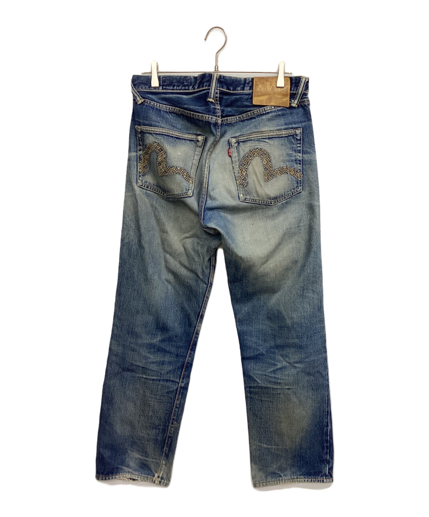 EVISU エヴィス インディゴデニム パンツ サイズ32 中古・古着通販】EVISU (エヴィス) デニムパンツ インディゴ サイズ:32