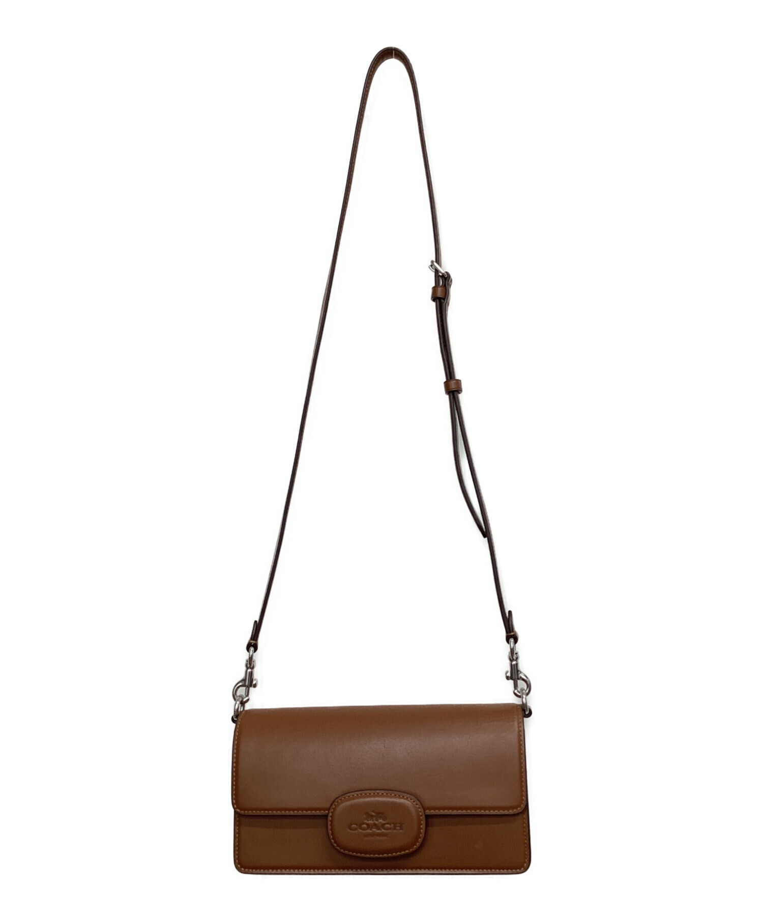 中古・古着通販】COACH (コーチ) エライザフラップクロスボディバッグ