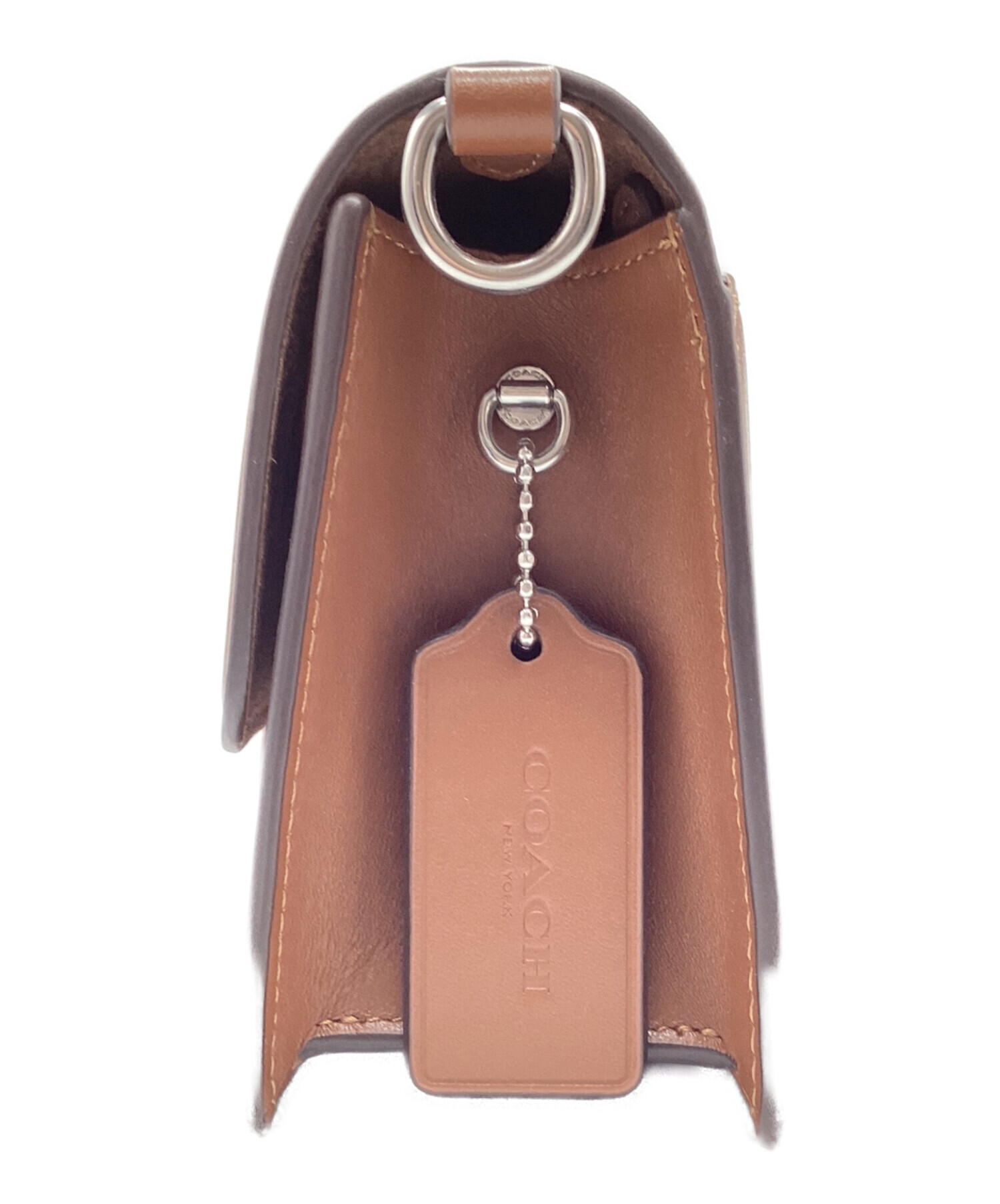 中古・古着通販】COACH (コーチ) エライザフラップクロスボディバッグ