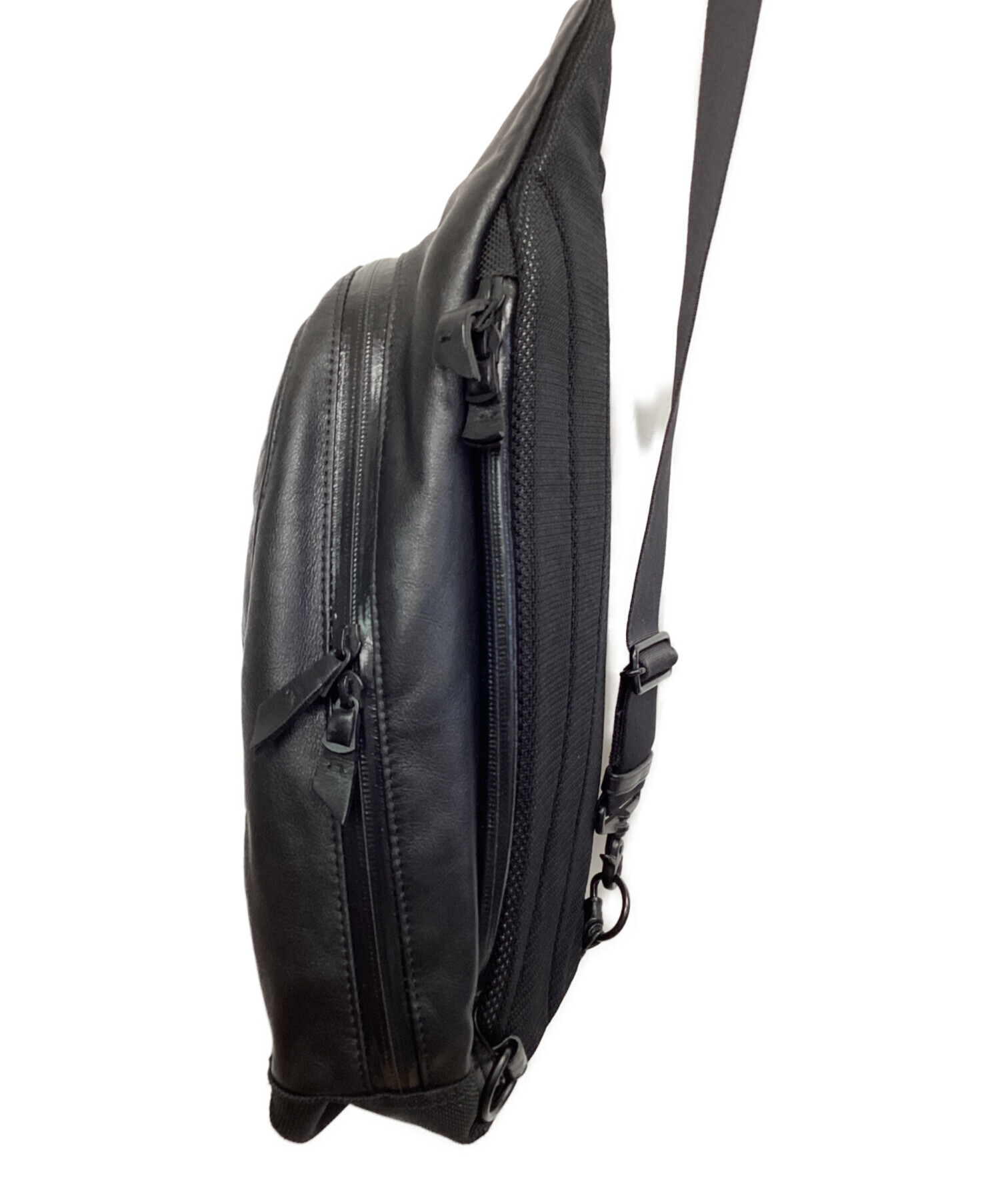 中古・古着通販】PORTER (ポーター) ショルダーバッグ ブラック 