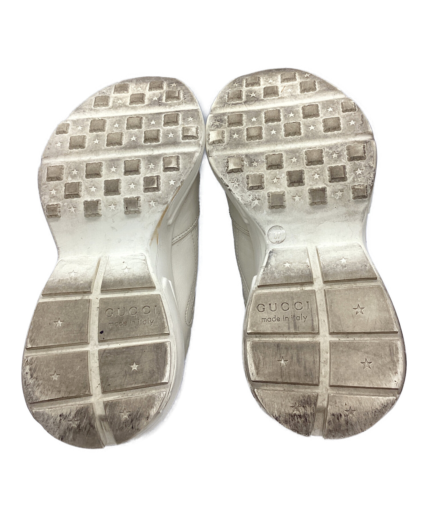 中古・古着通販】GUCCI (グッチ) ライトンシェリーラインスニーカー