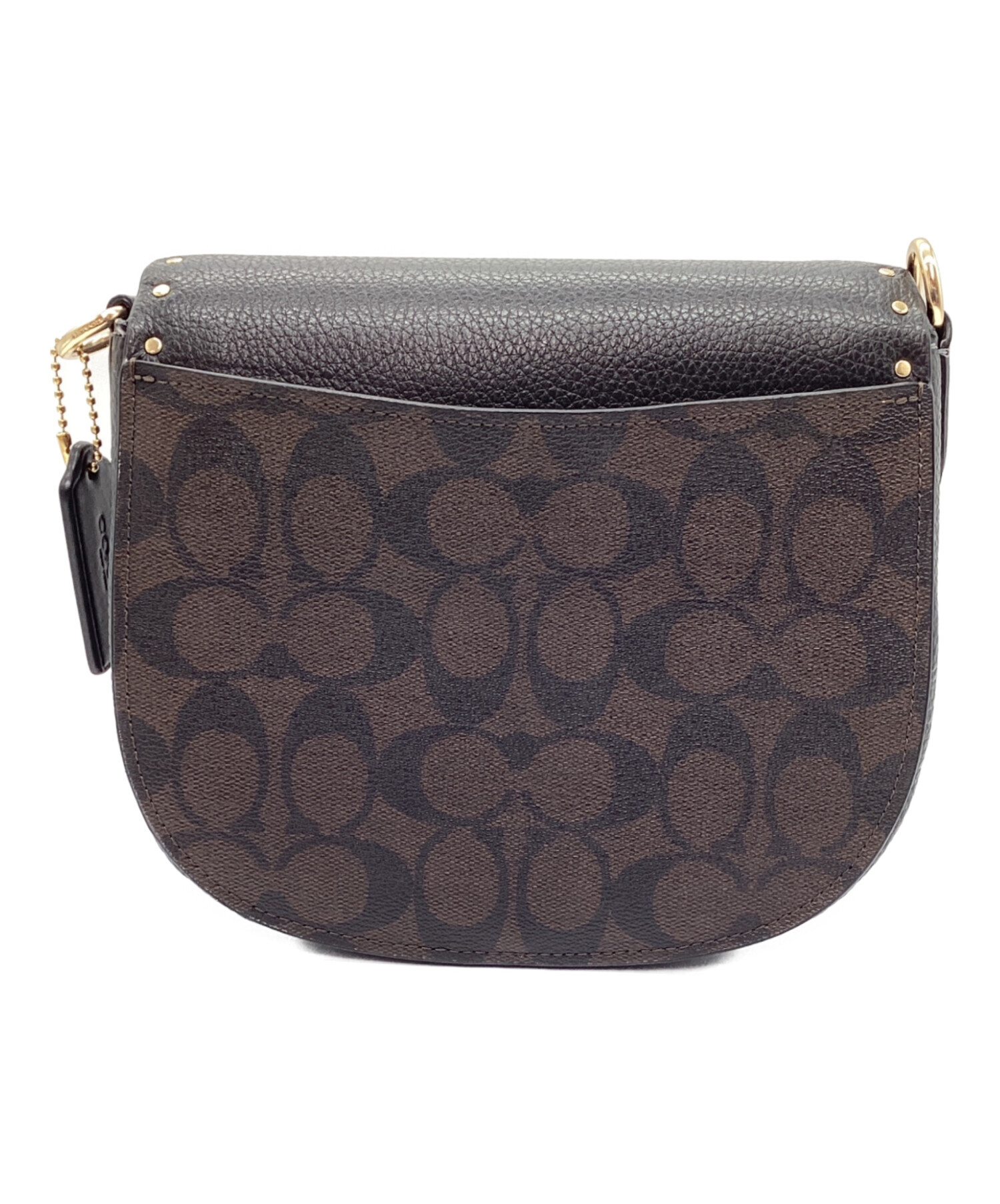 中古・古着通販】COACH (コーチ) ショルダーバッグ シグネチャー