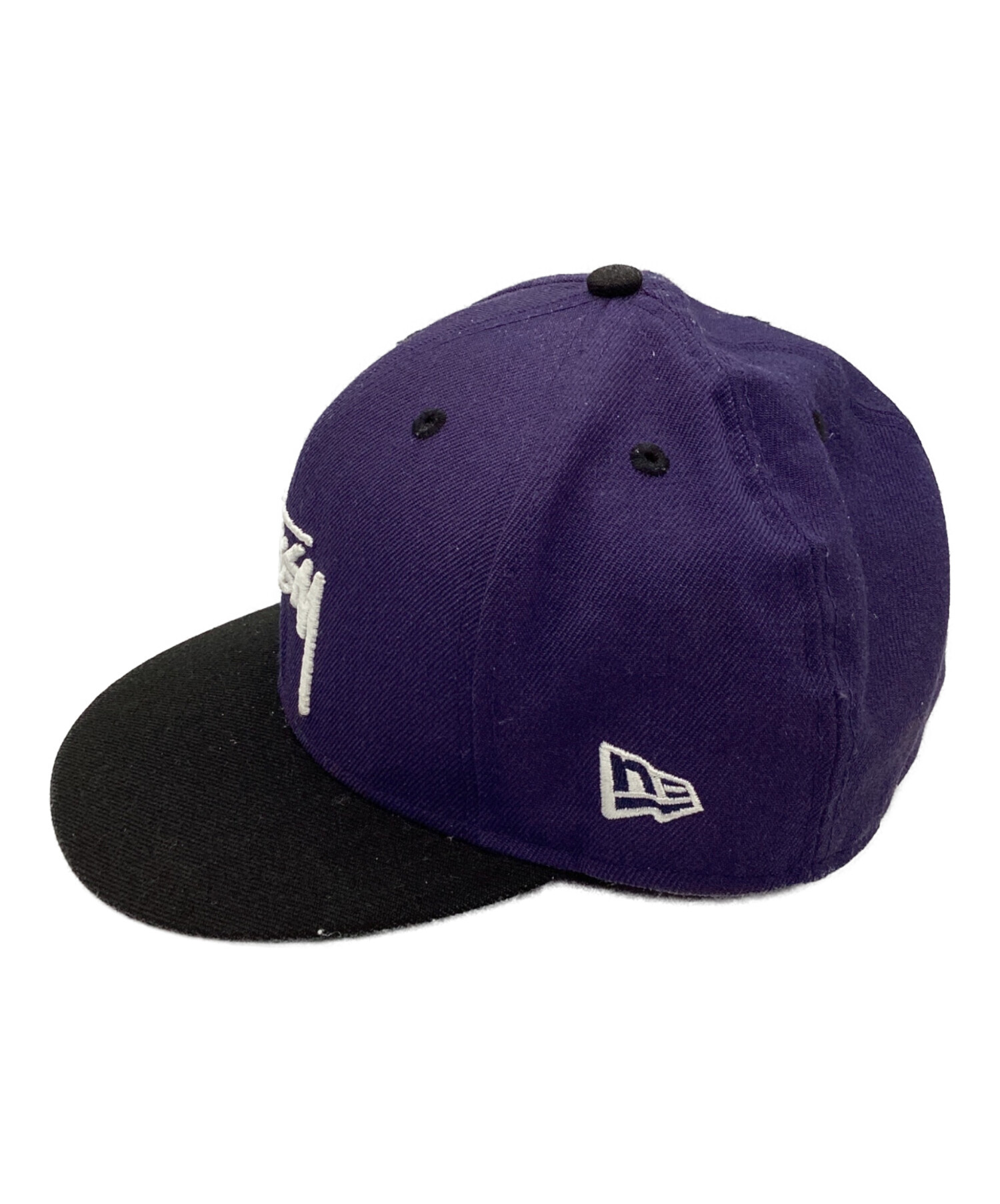 Stussy キャップ ネイビー キャップ 古着 80 s OLD STUSSY CAP - used