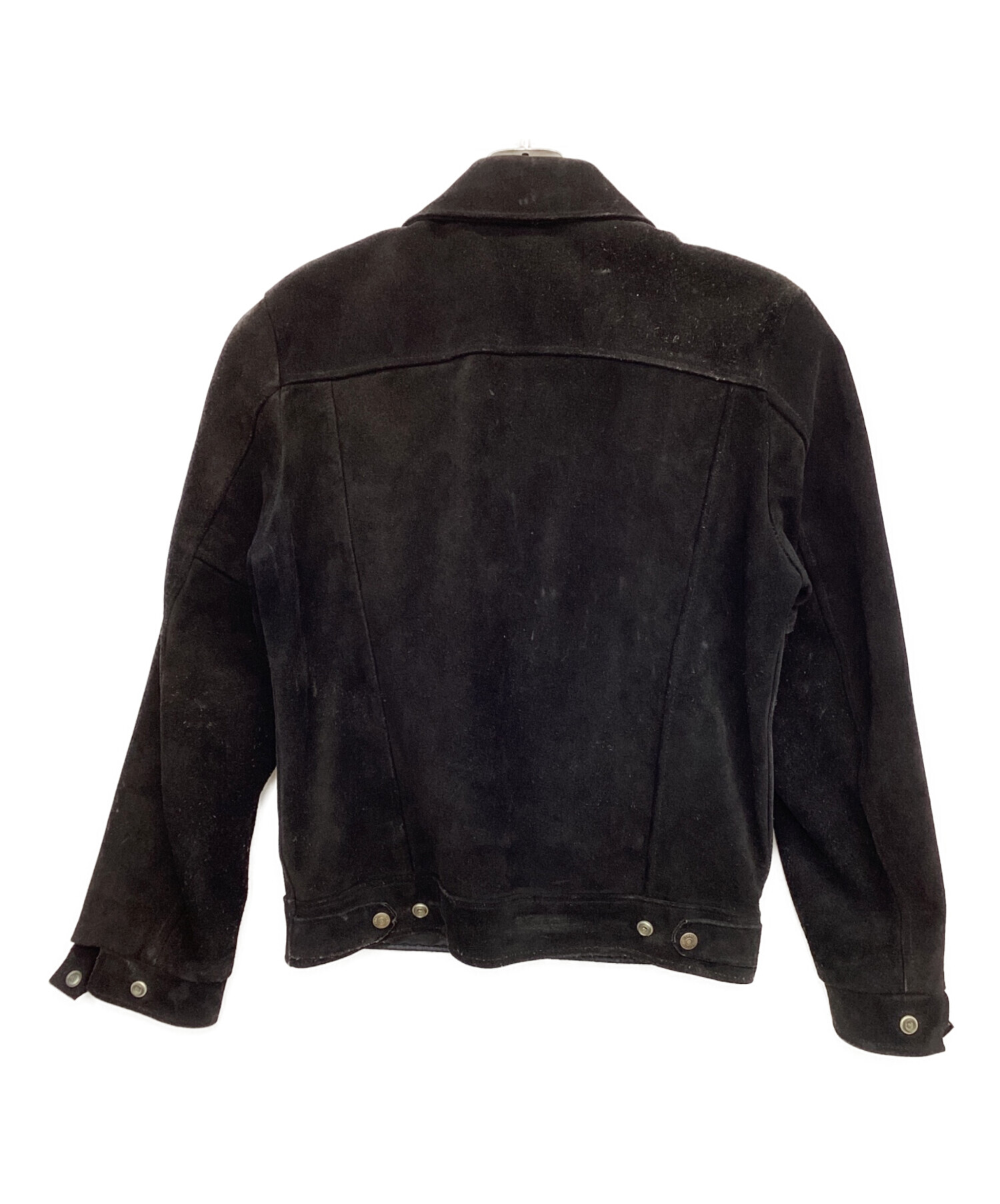 中古・古着通販】Schott (ショット) トラッカージャケット ブラック 