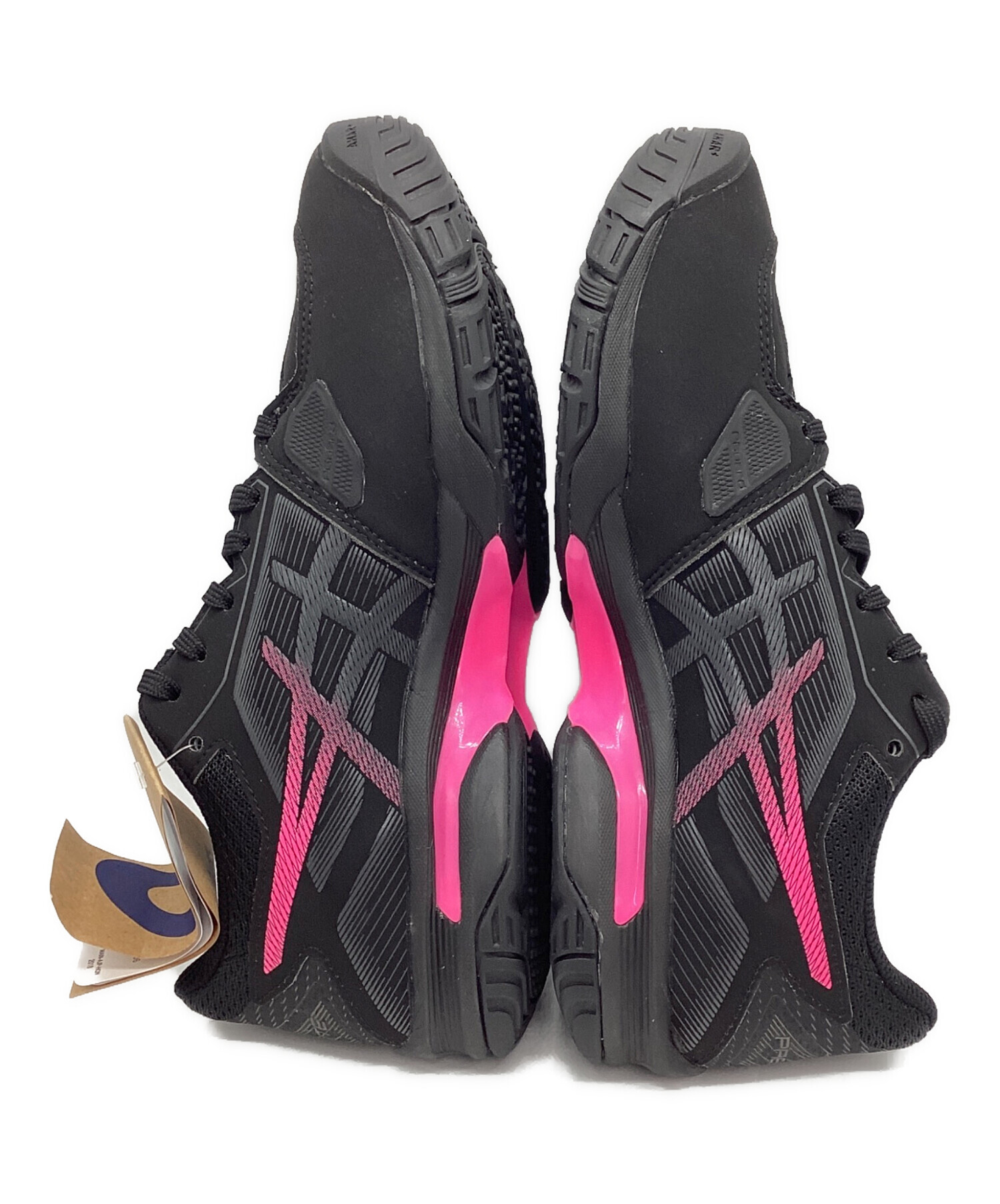中古・古着通販】asics (アシックス) スニーカー ピンク×ブラック