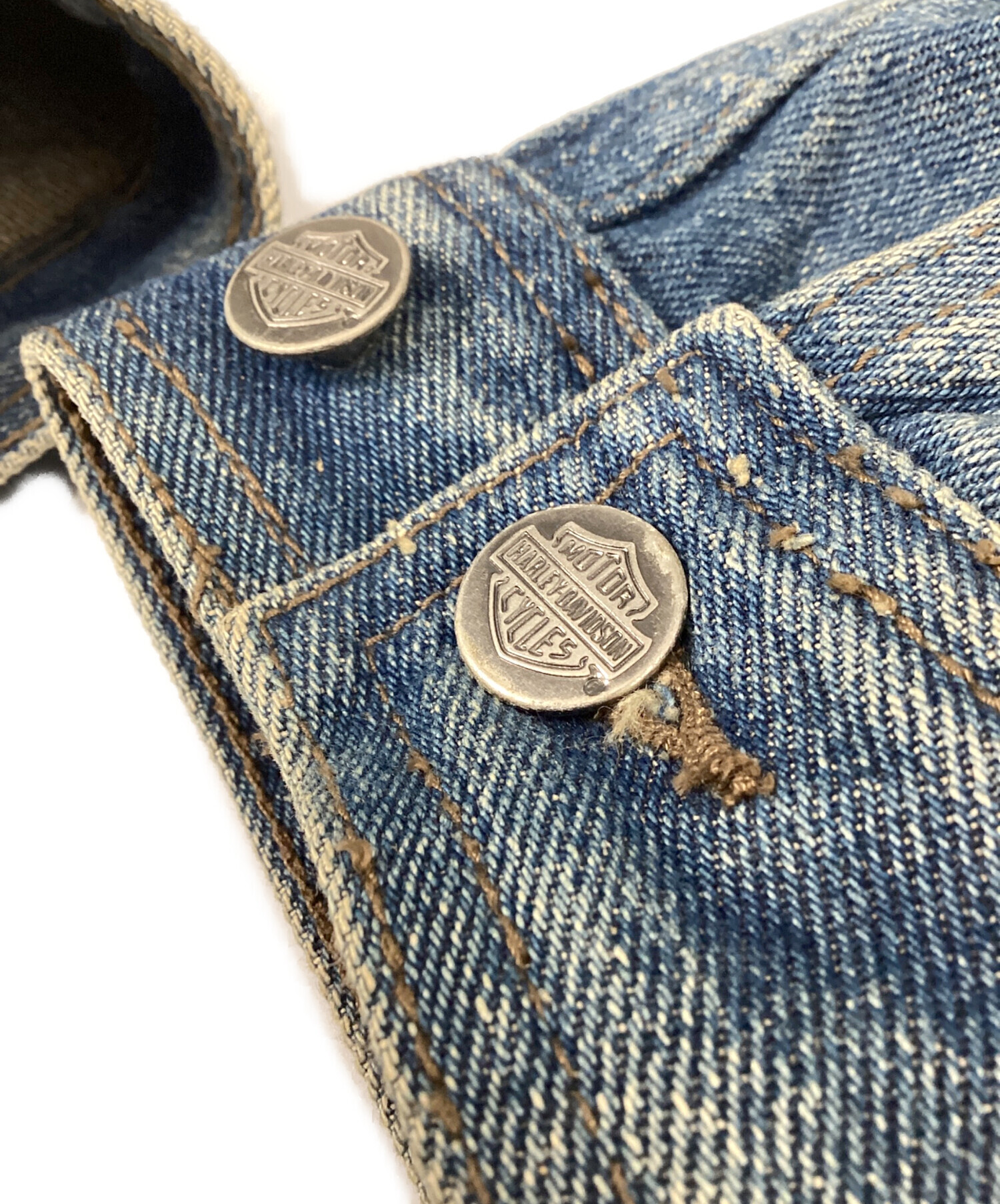 中古・古着通販】HARLEY-DAVIDSON (ハーレーダビッドソン) デニム