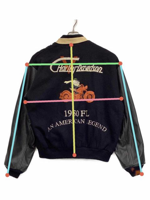 中古・古着通販】HARLEY-DAVIDSON (ハーレーダビッドソン) スタジャン