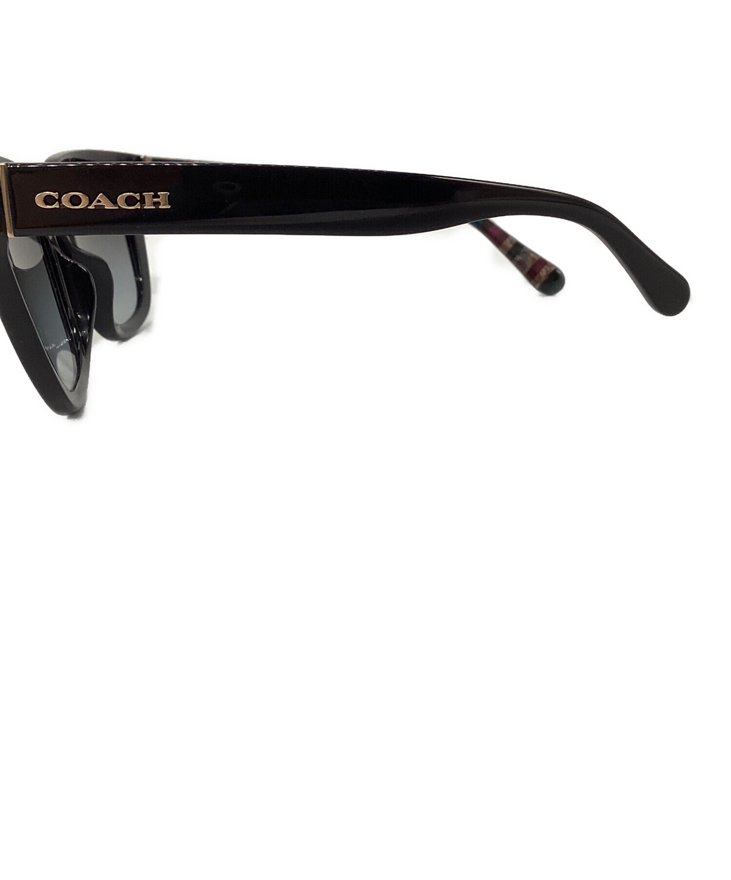 中古・古着通販】COACH (コーチ) サングラス ブラック｜ブランド・古着