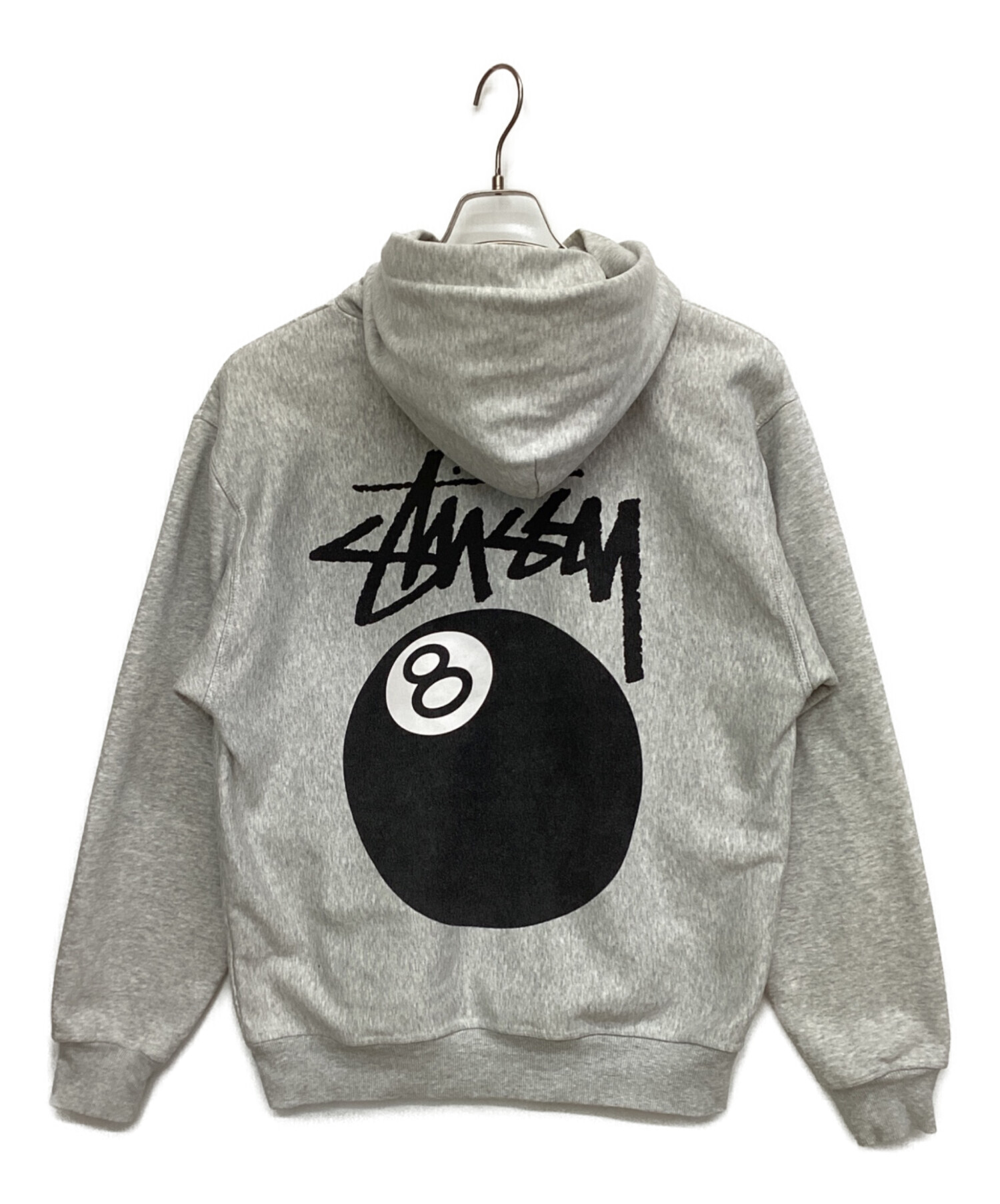 中古・古着通販】stussy (ステューシー) プルオーバーパーカー グレー