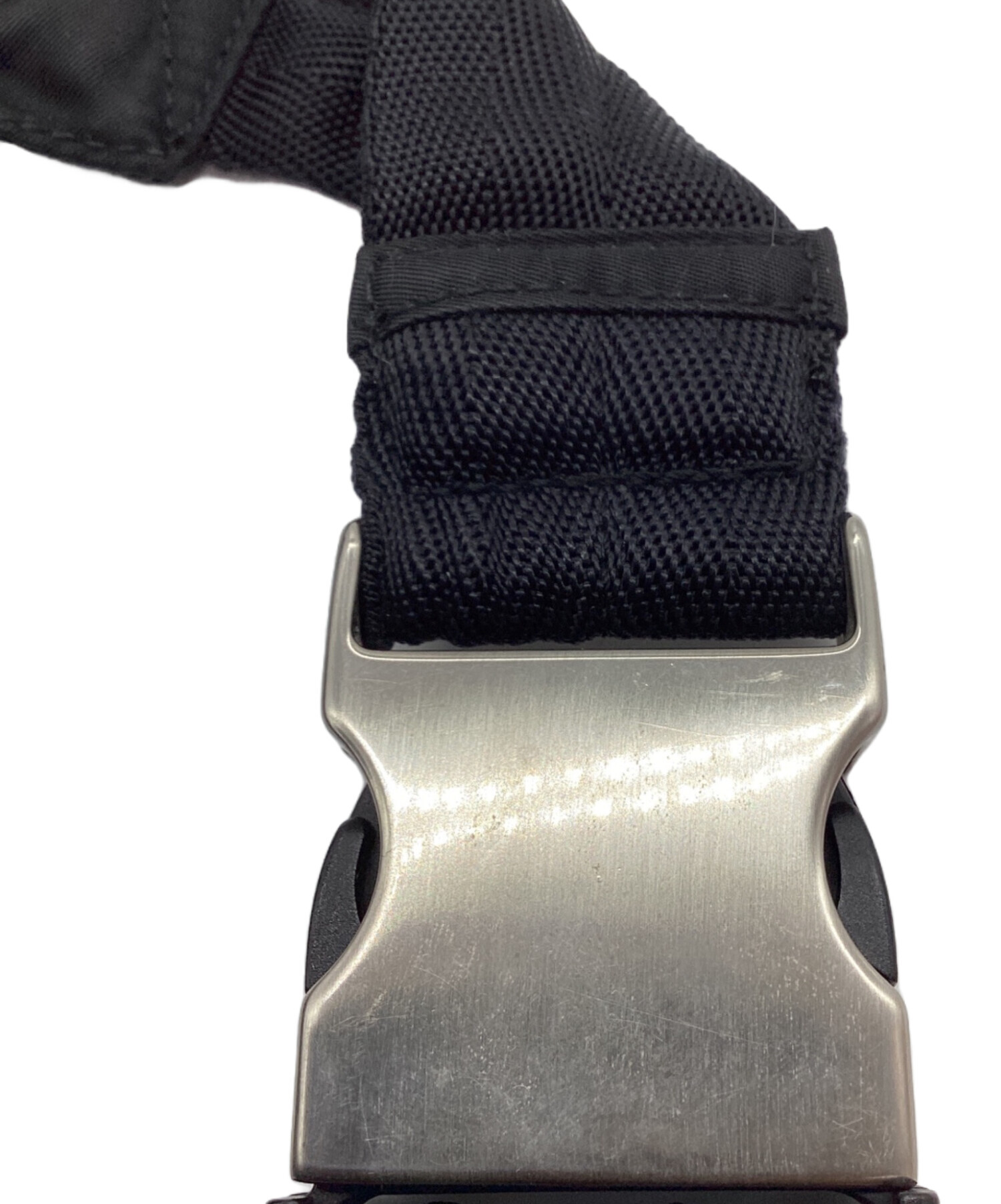 中古・古着通販】PRADA (プラダ) ウエストポーチ ブラック｜ブランド