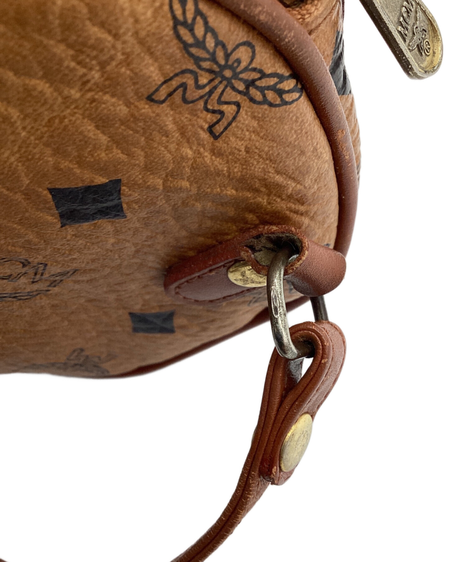 中古・古着通販】MCM (エムシーエム) ミニボストンショルダーバッグ 