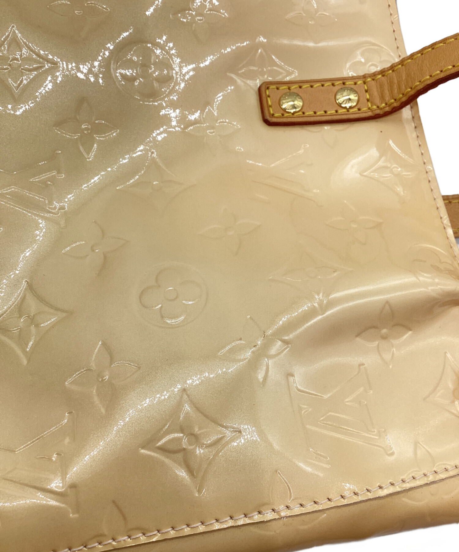 最終値下げ！Louis Vuitton ベージュ トートバッグ 中古・古着通販】LOUIS VUITTON (ルイ ヴィトン) バッグ ベージュ