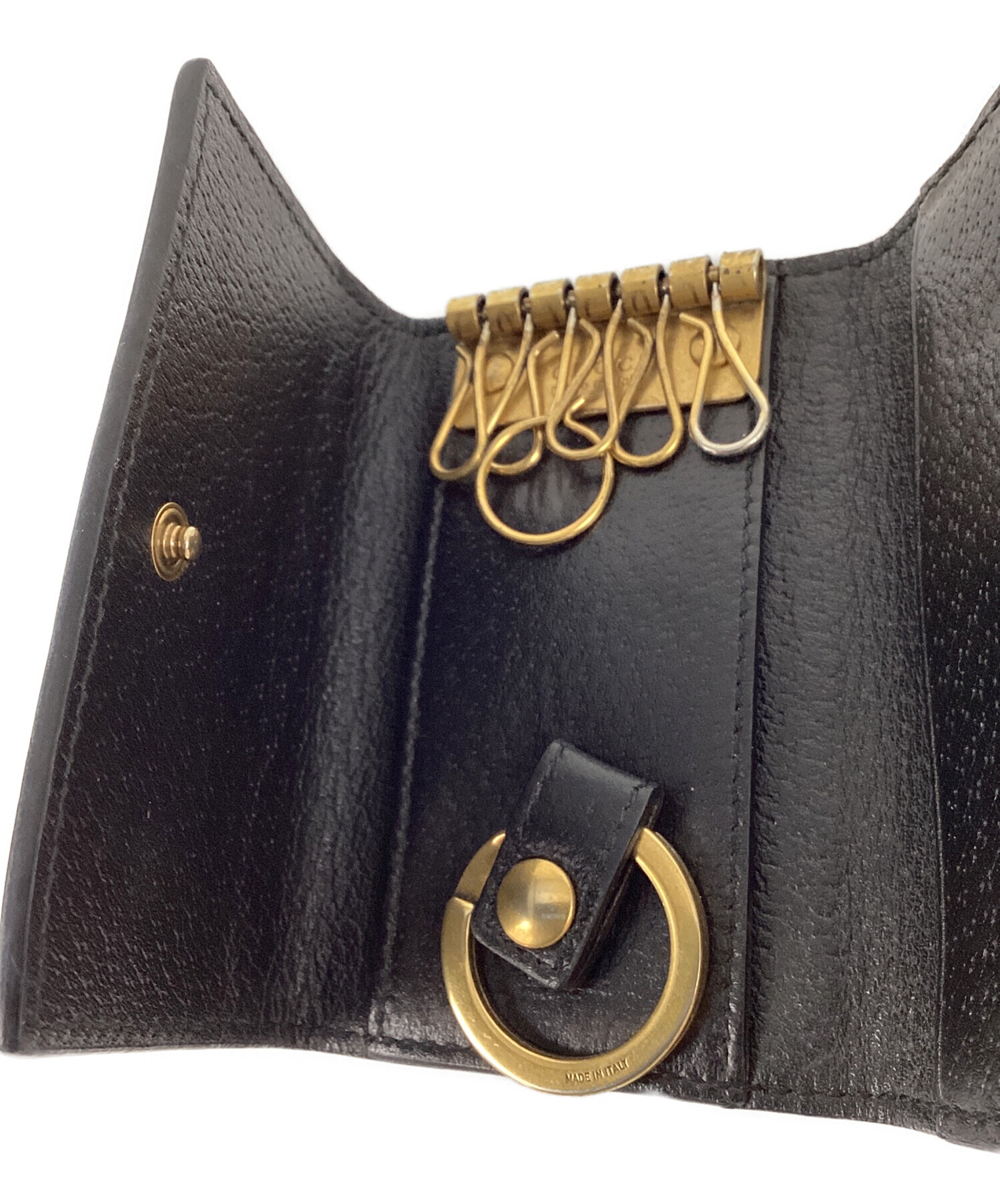 中古・古着通販】GUCCI (グッチ) 6連キーケース ブラック｜ブランド