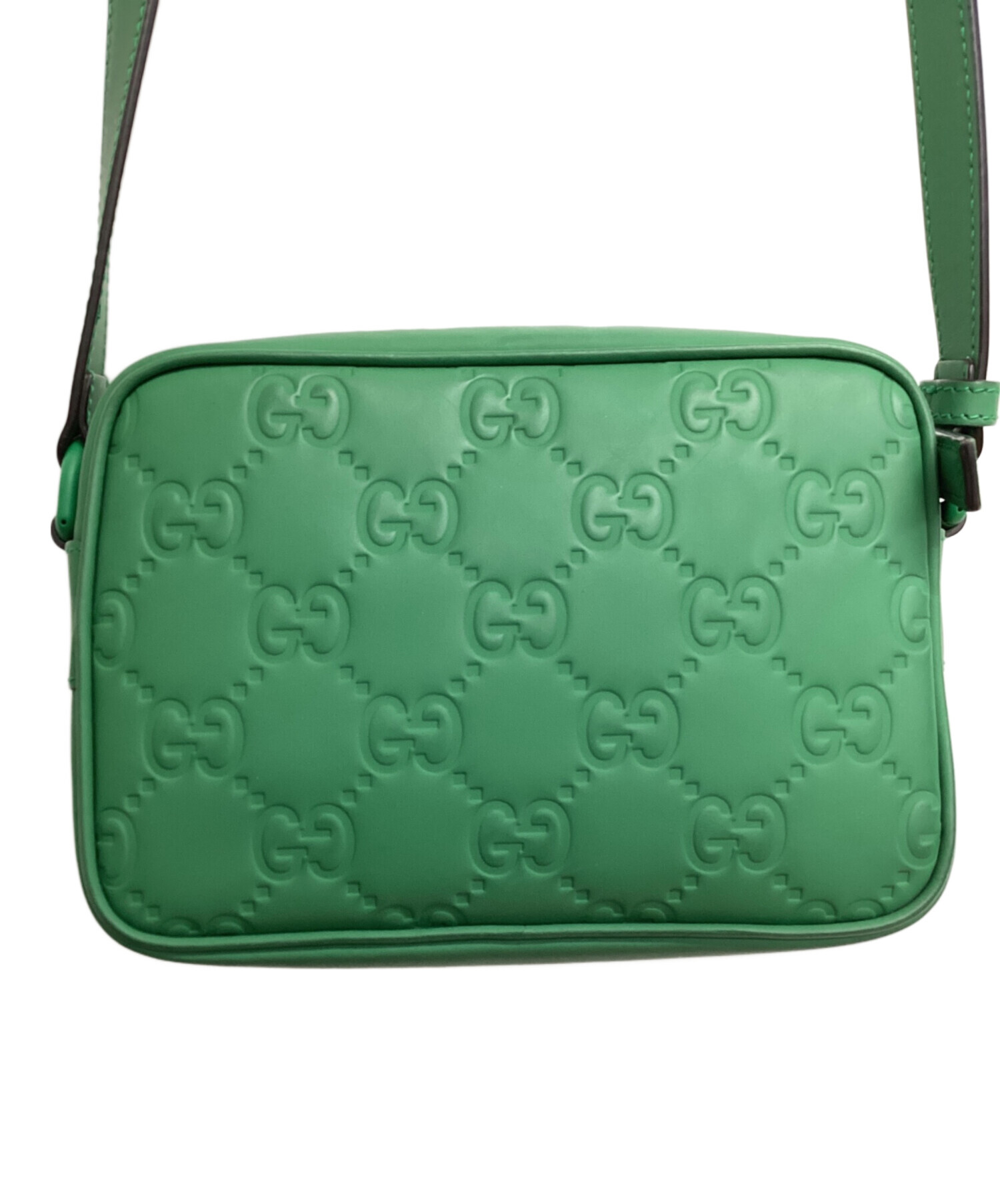 中古・古着通販】GUCCI (グッチ) ショルダーバッグ GG グリーン