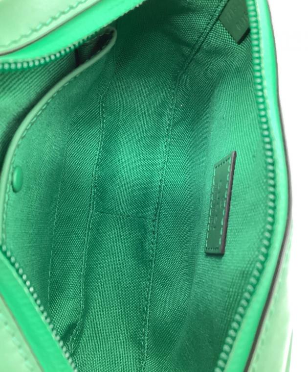 中古・古着通販】GUCCI (グッチ) ショルダーバッグ GG グリーン