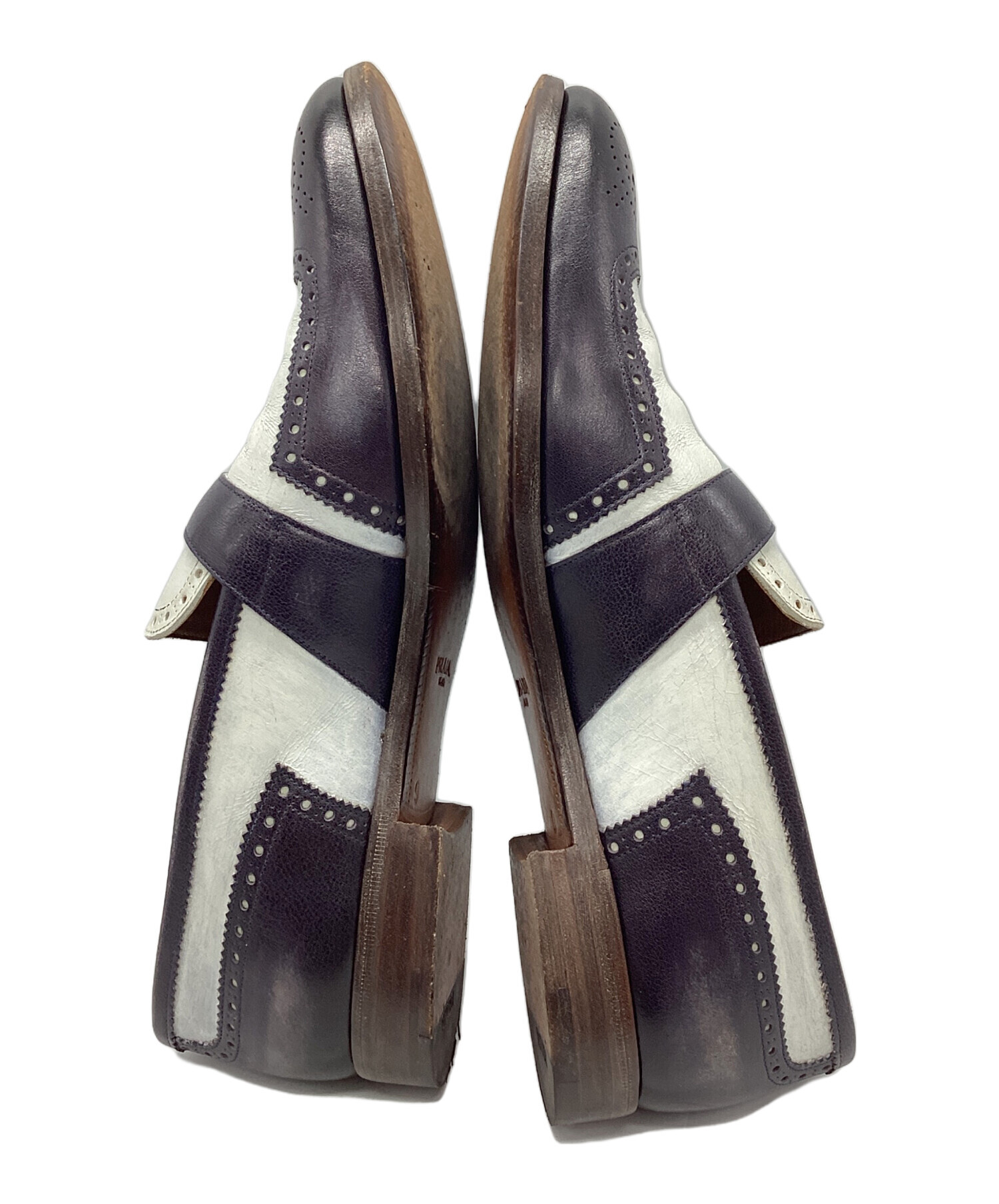 中古・古着通販】PRADA (プラダ) モンクストラップシューズ ブラウン