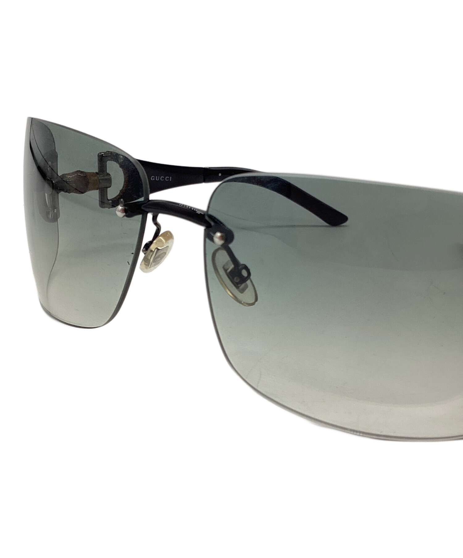 中古・古着通販】GUCCI (グッチ) サングラス ブラウン×ブラック サイズ