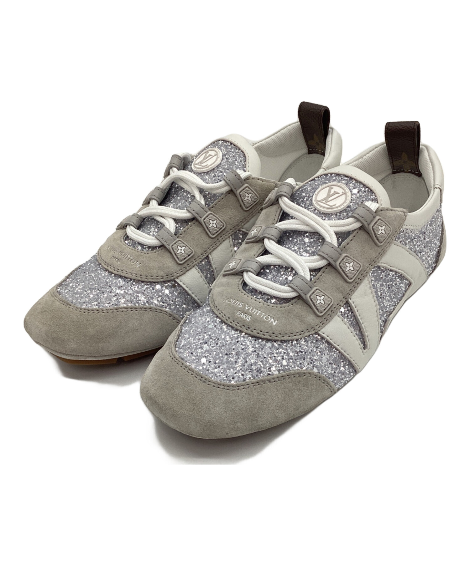 【期間限定値下げ】LOUIS VUITTON スニーカー モノグラム 23センチ 中古・古着通販】LOUIS VUITTON (ルイ ヴィトン) スニーカー LV スニー