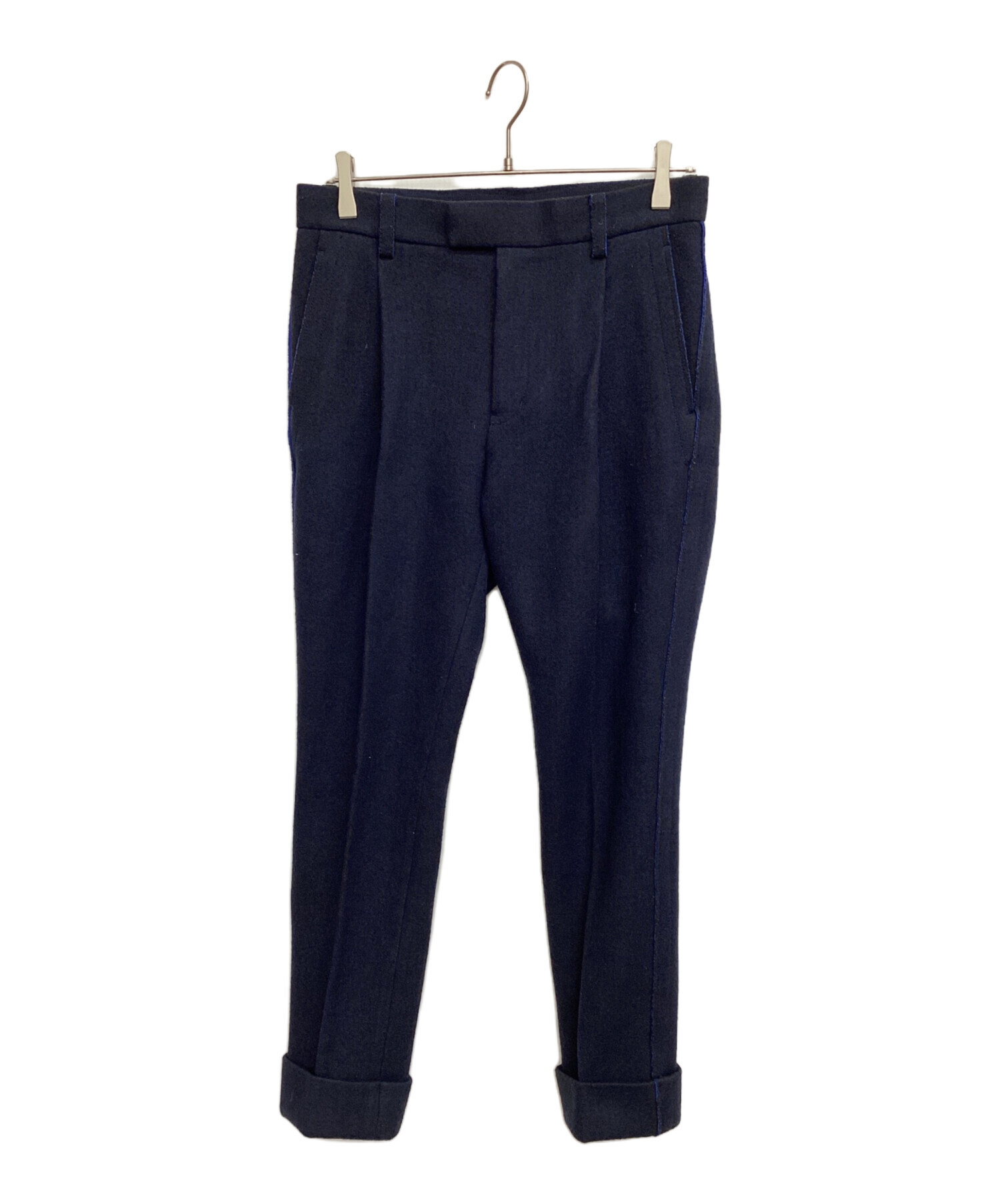 中古・古着通販】sacai (サカイ) パンツ ネイビー サイズ:79｜ブランド