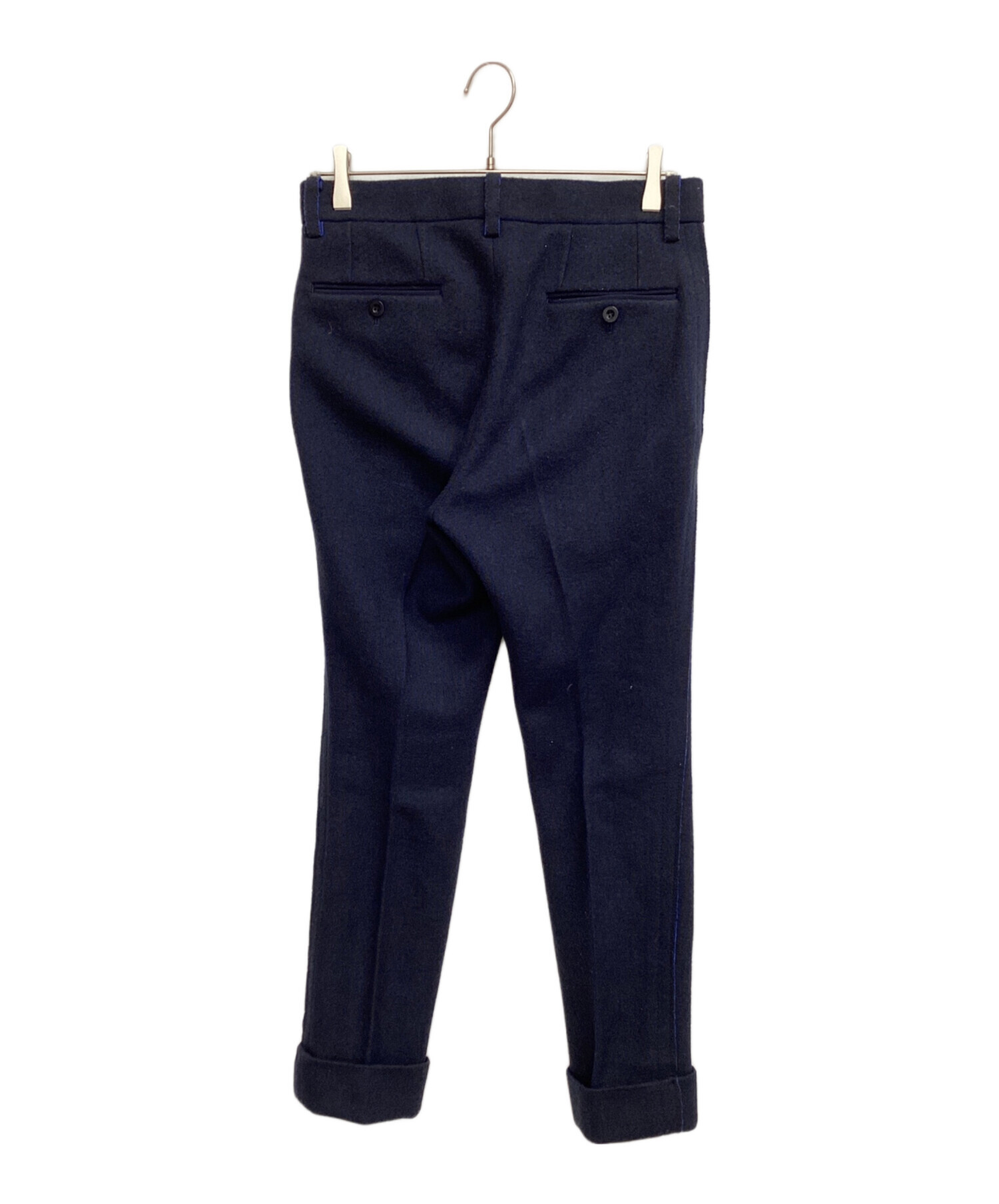 中古・古着通販】sacai (サカイ) パンツ ネイビー サイズ:79｜ブランド