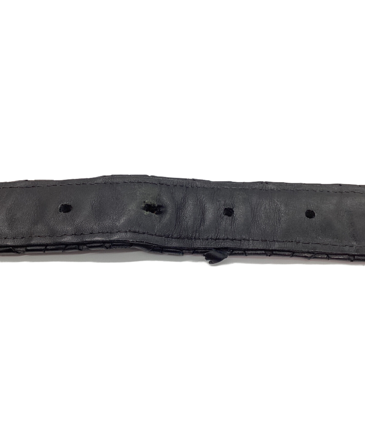 中古・古着通販】BOTTEGA VENETA (ボッテガベネタ) レザーベルト