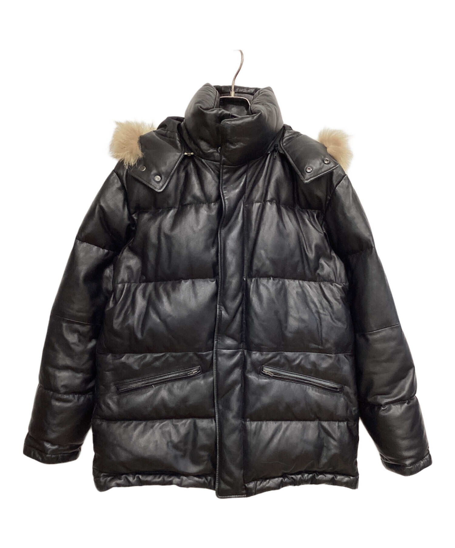 Paul Smith ポールスミス/レザーダウンジャケット/PP-MN-36754/Bランク/71【中古】 中古・古着通販】Paul Smith (ポールスミス) レザー ダウンジャケット