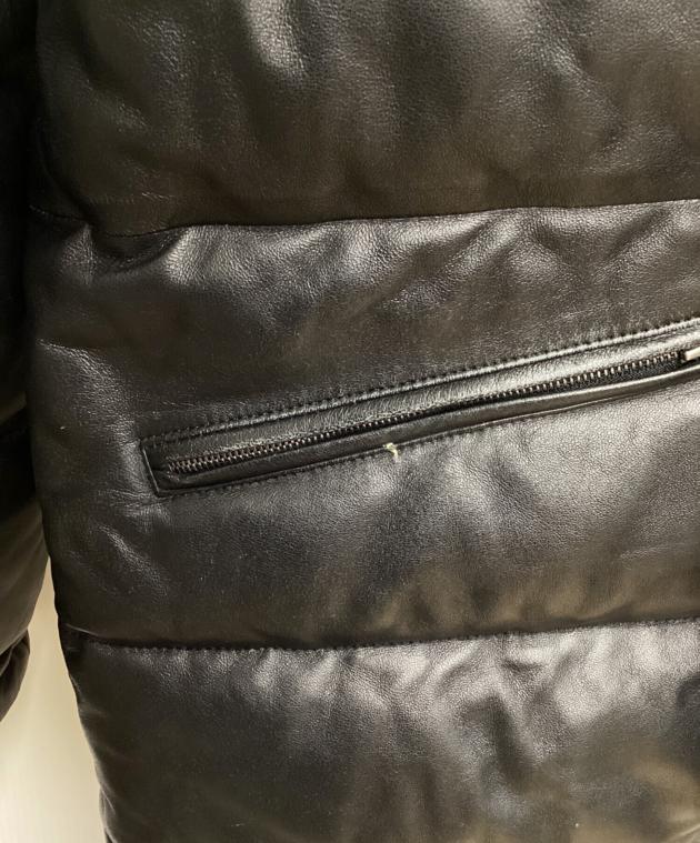 中古・古着通販】Paul Smith (ポールスミス) レザー ダウンジャケット