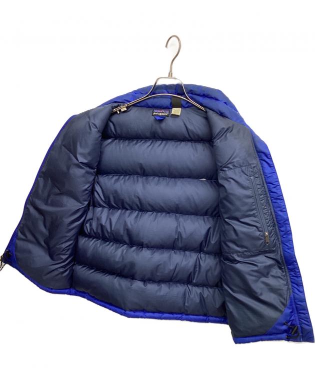 中古・古着通販】Patagonia (パタゴニア) ダウンベスト ブルー サイズ
