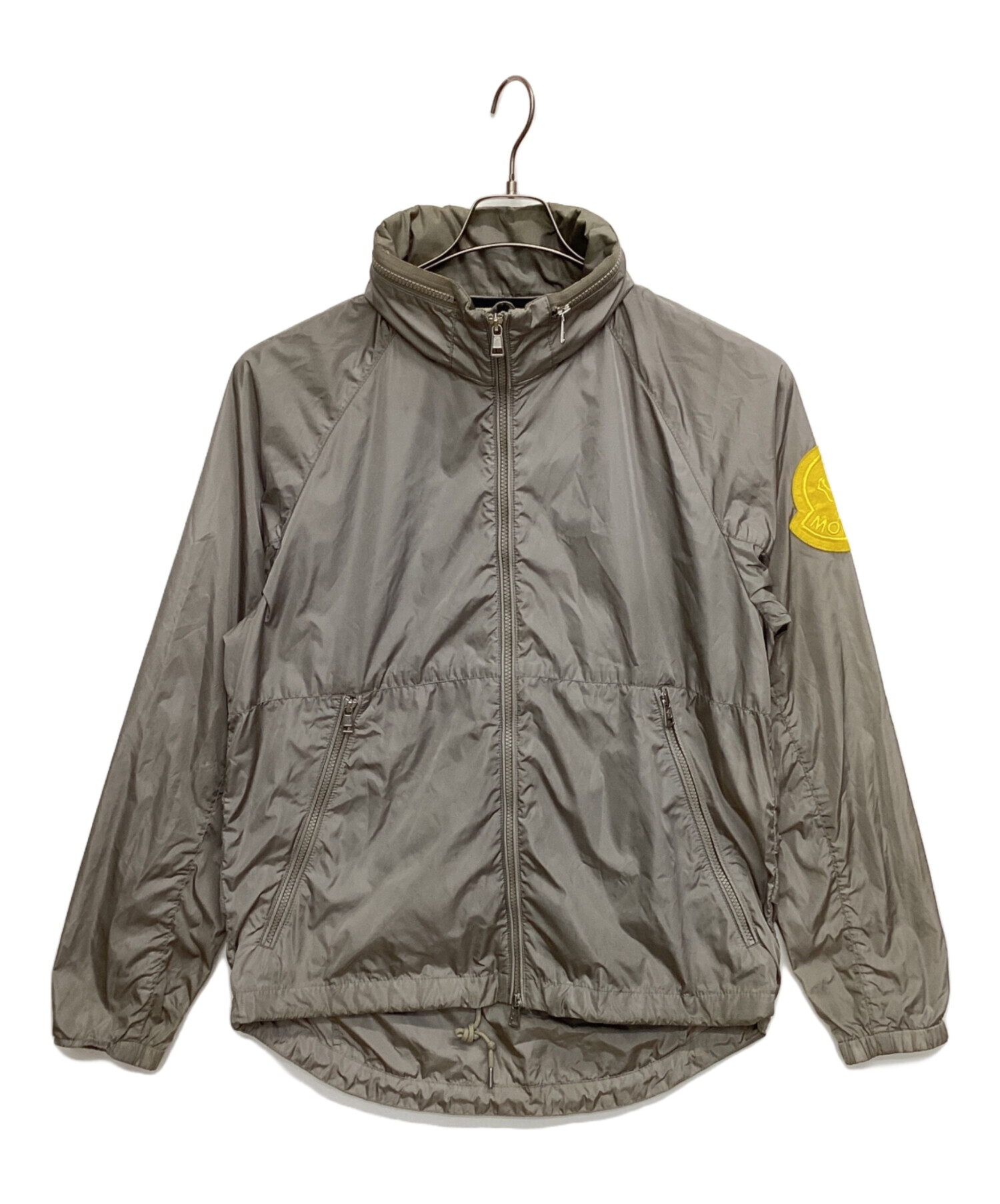 中古・古着通販】MONCLER (モンクレール) ナイロンジャケット グレー 