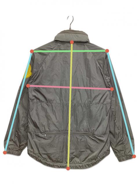 中古・古着通販】MONCLER (モンクレール) ナイロンジャケット グレー