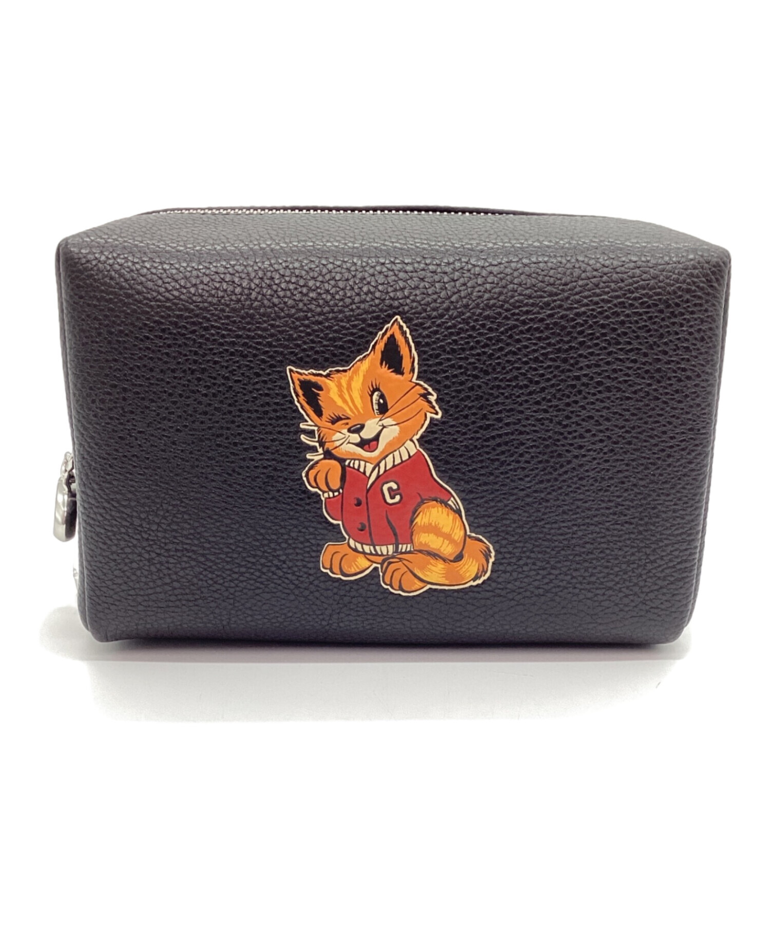 中古・古着通販】COACH (コーチ) ポーチ ブラック 未使用品｜ブランド