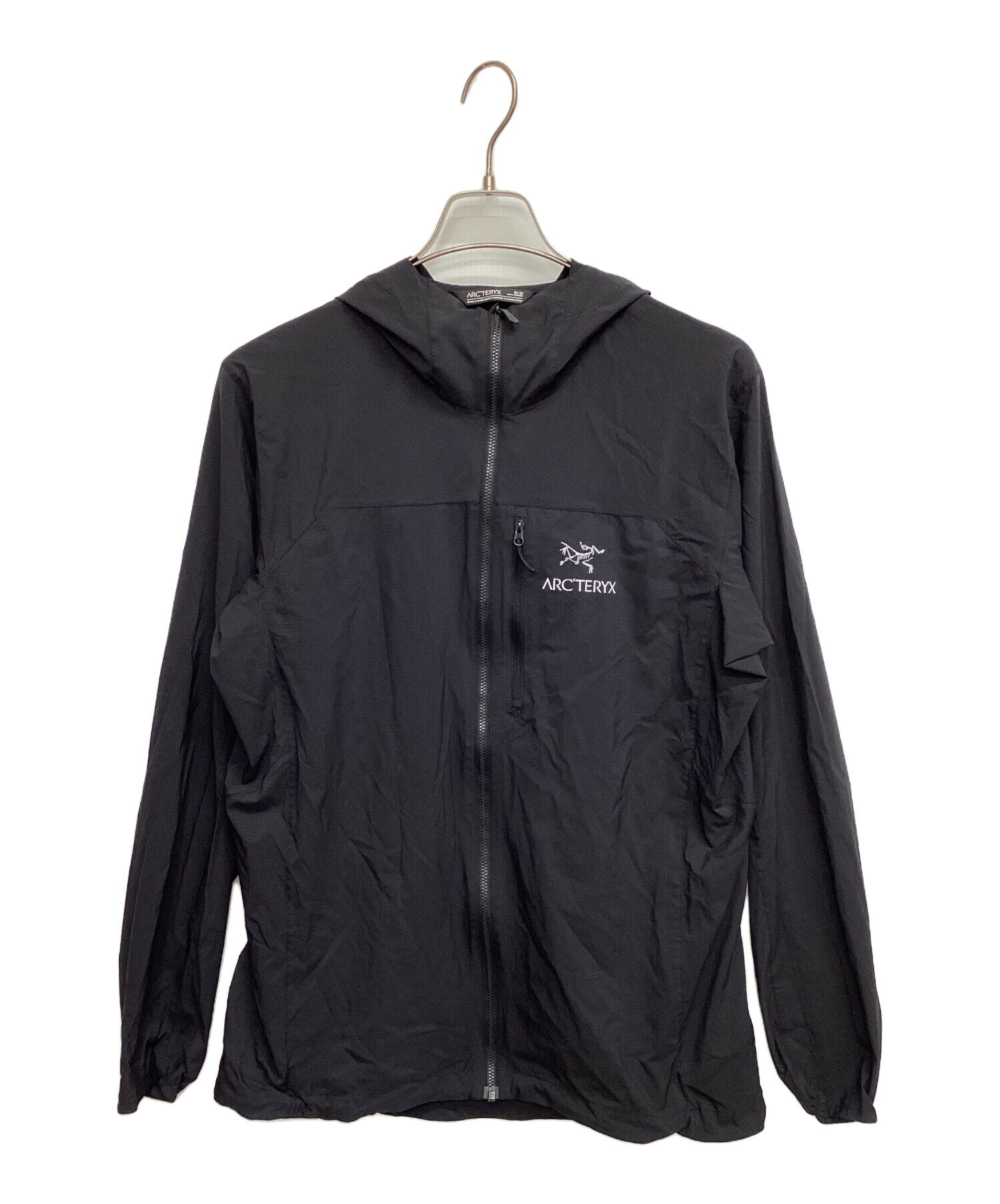 A*A様 ARC'TERYX ナイロンジャケット ブラック M 中古・古着通販】ARC'TERYX (アークテリクス) ナイロンジャケット